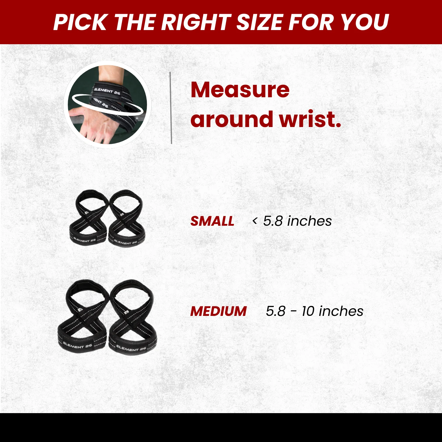 Element 26 - Padded Figure 8 Weightlifting Straps - Image 4