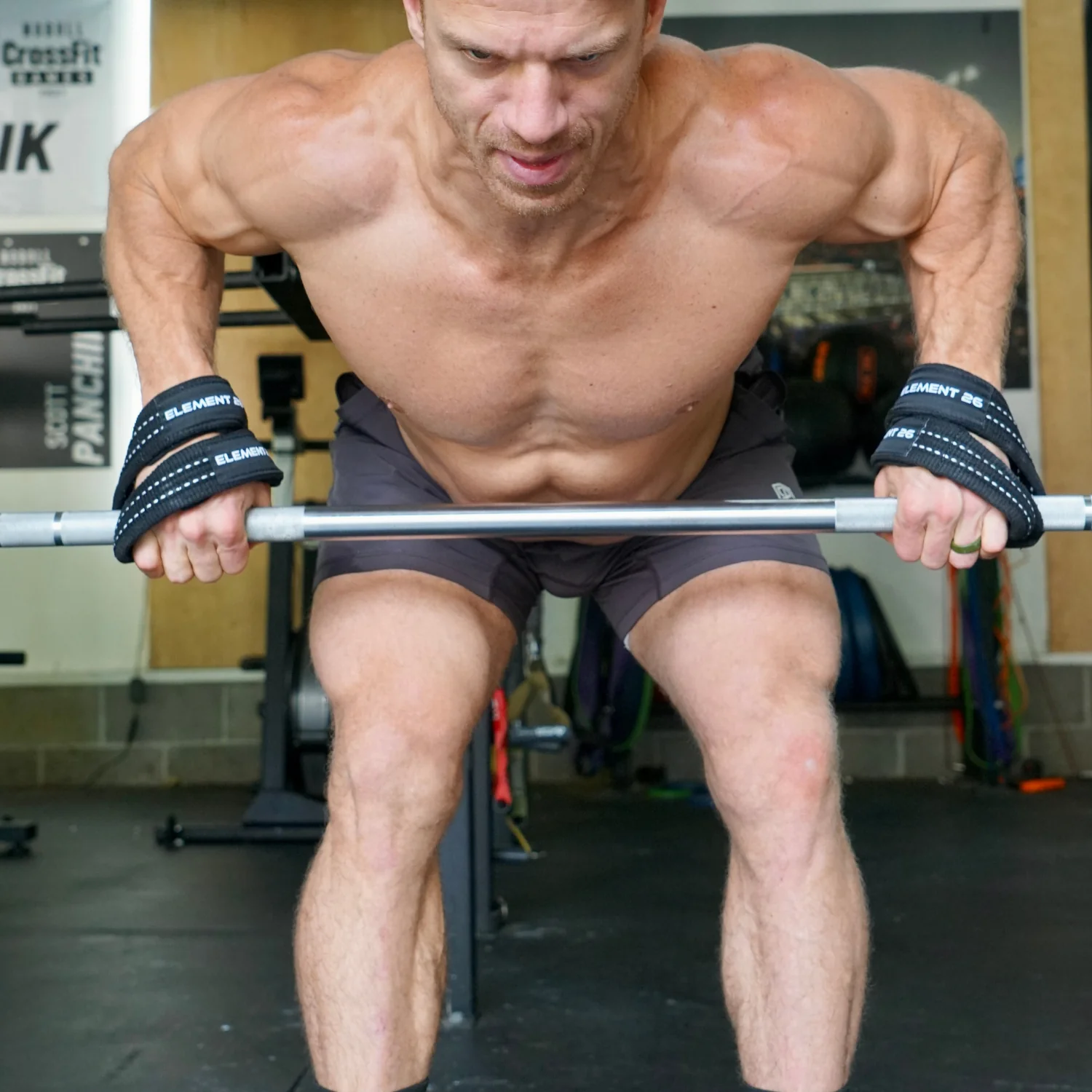 Element 26 - Padded Figure 8 Weightlifting Straps - Image 7