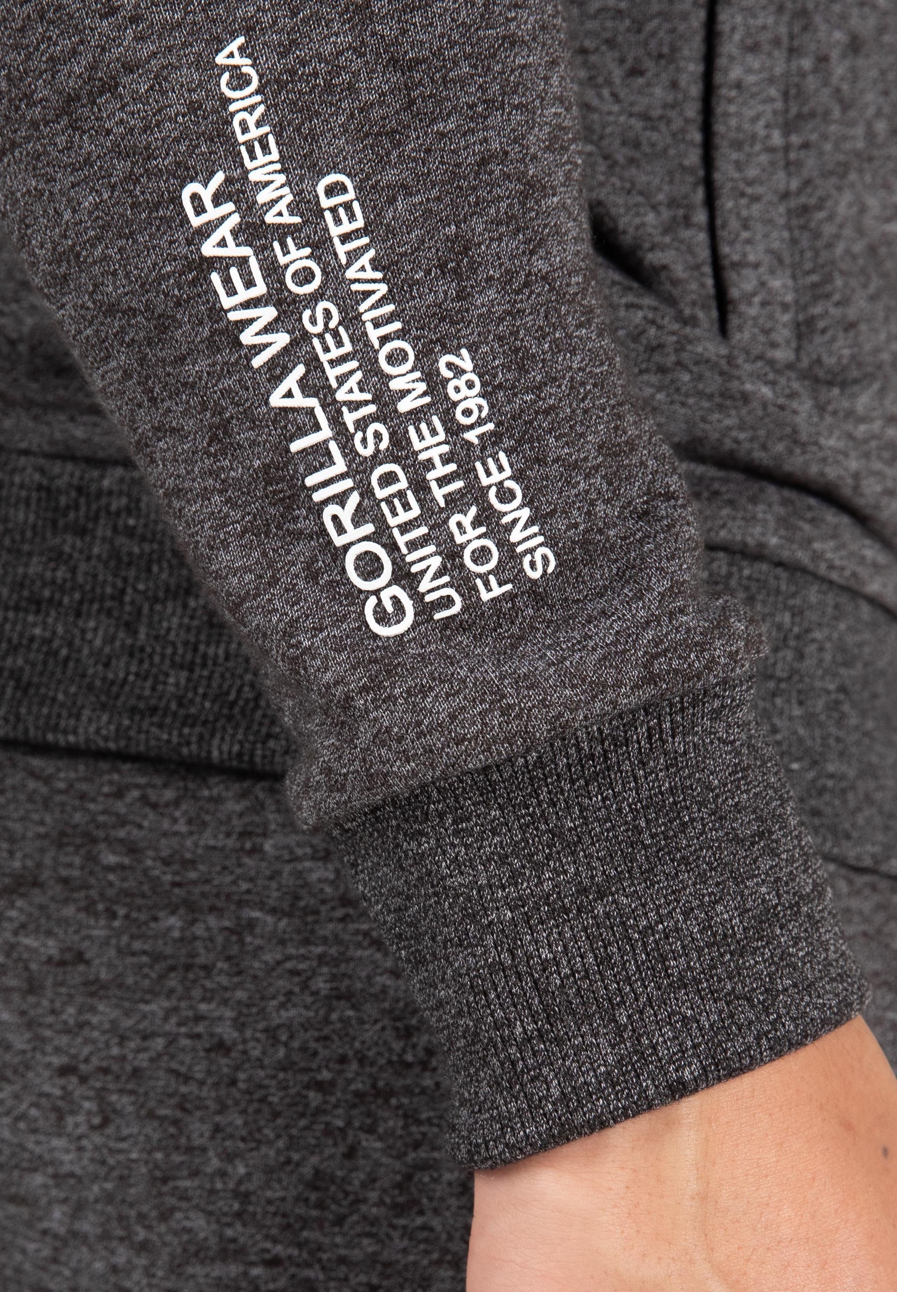 Gorilla Wear - Payette Zipped Hoodie - Gray - Image 5