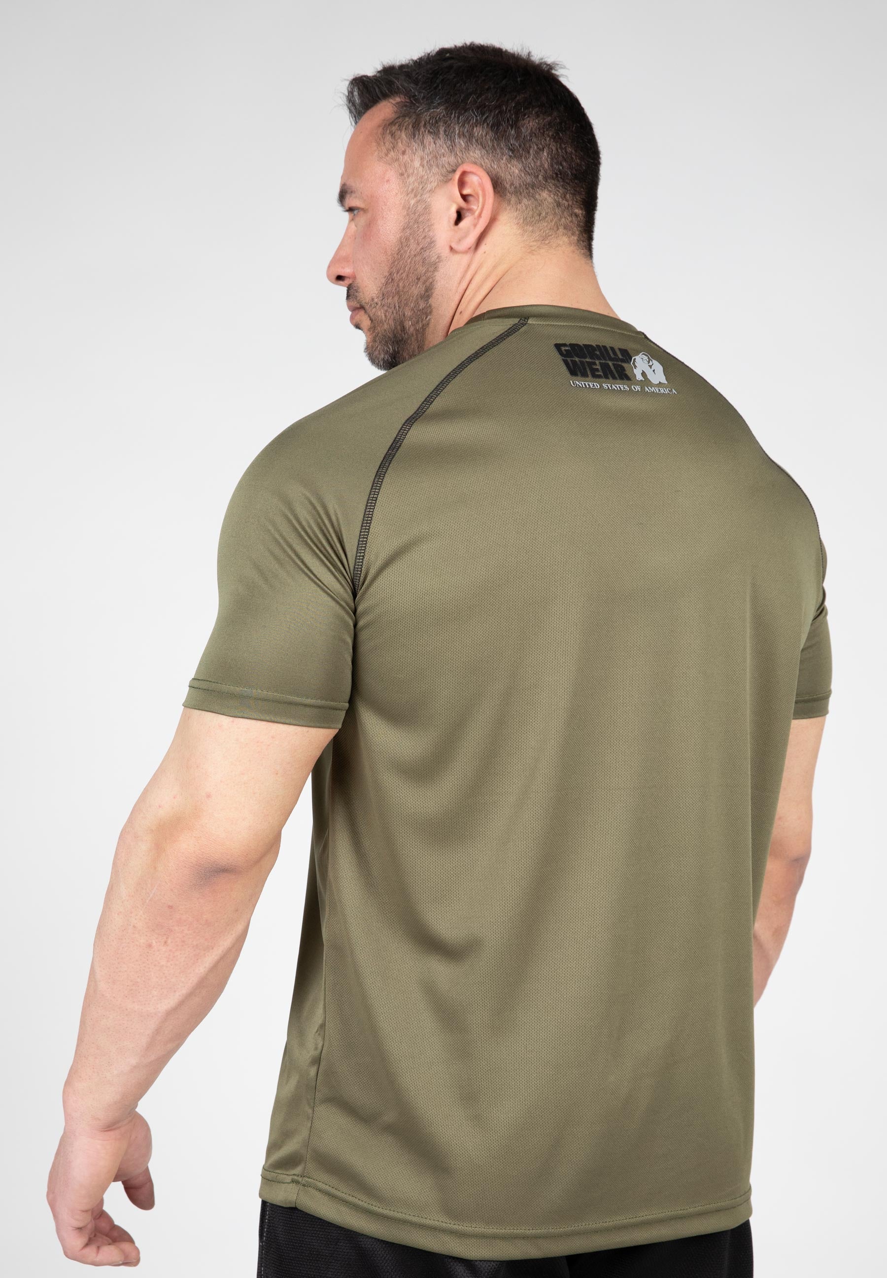 Gorilla Wear - Performance T-shirt - Army Green - Image 2