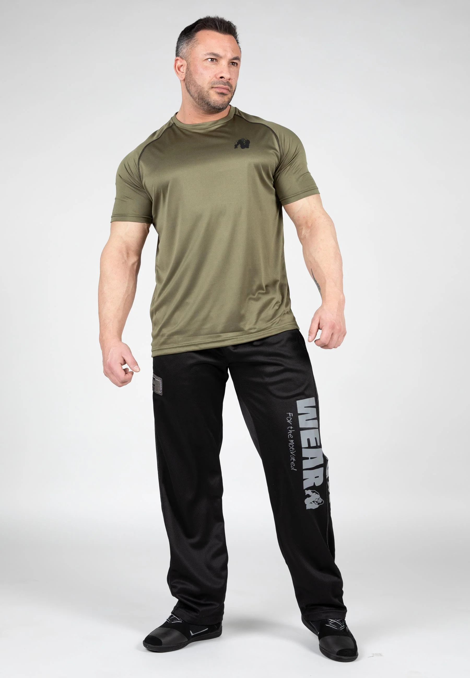 Gorilla Wear - Performance T-shirt - Army Green - Image 3