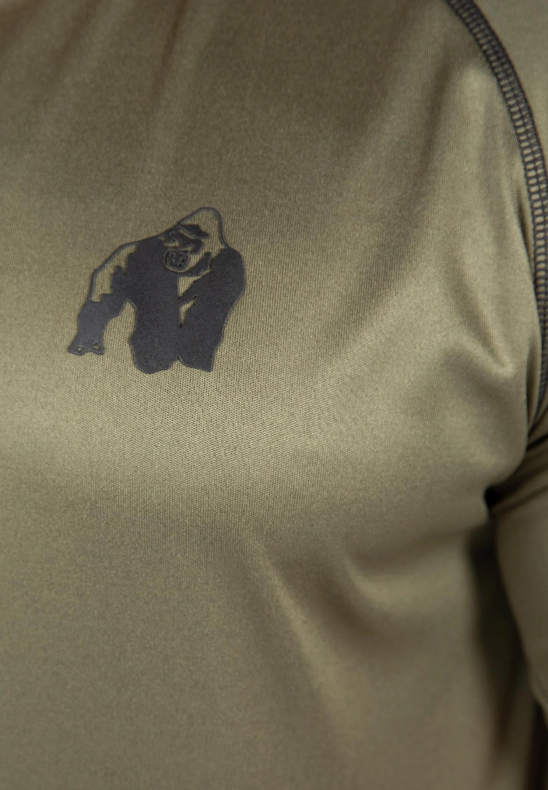 Gorilla Wear - Performance T-shirt - Army Green - Image 4