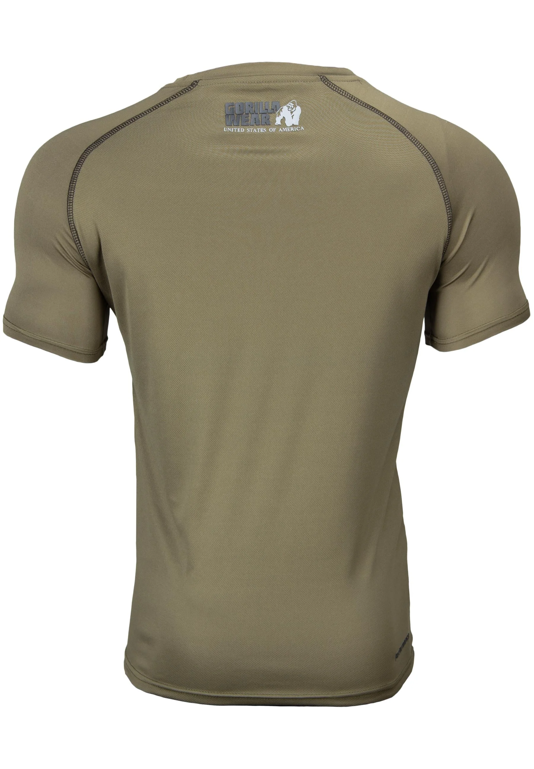 Gorilla Wear - Performance T-shirt - Army Green - Image 7