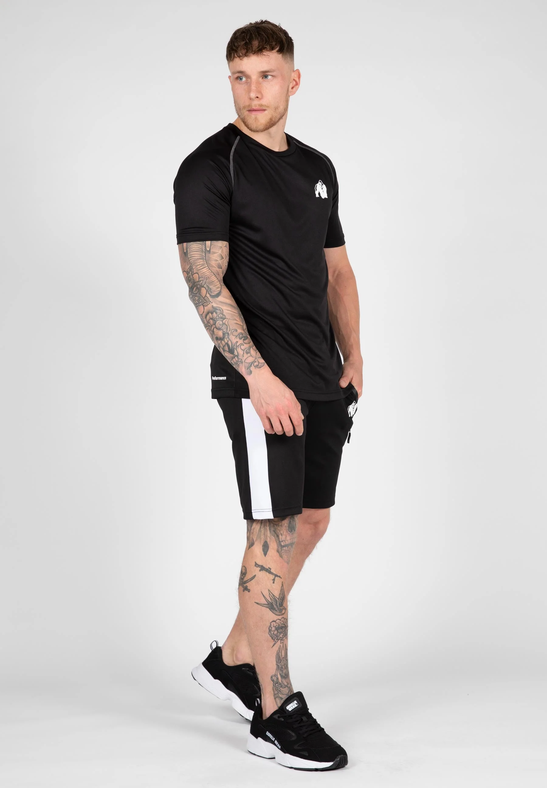 Gorilla Wear - Performance T-Shirt - Black - Image 3