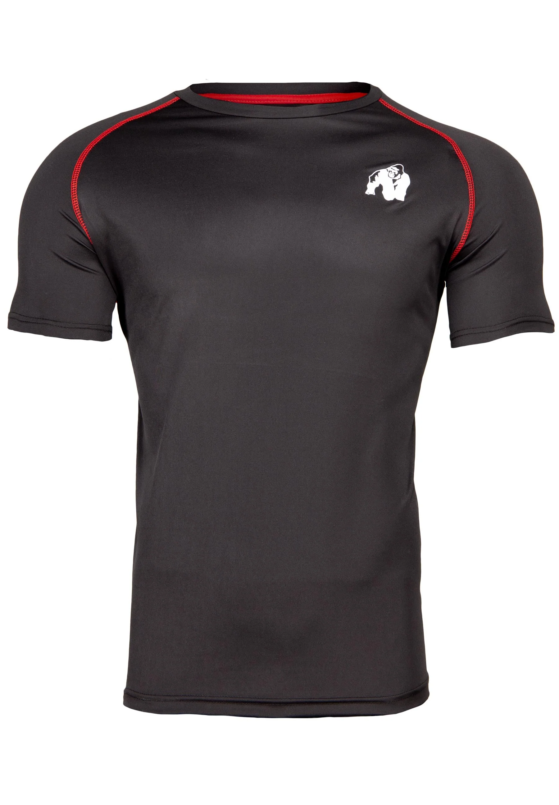 Gorilla Wear - Performance T-Shirt - Black/Red - Image 6