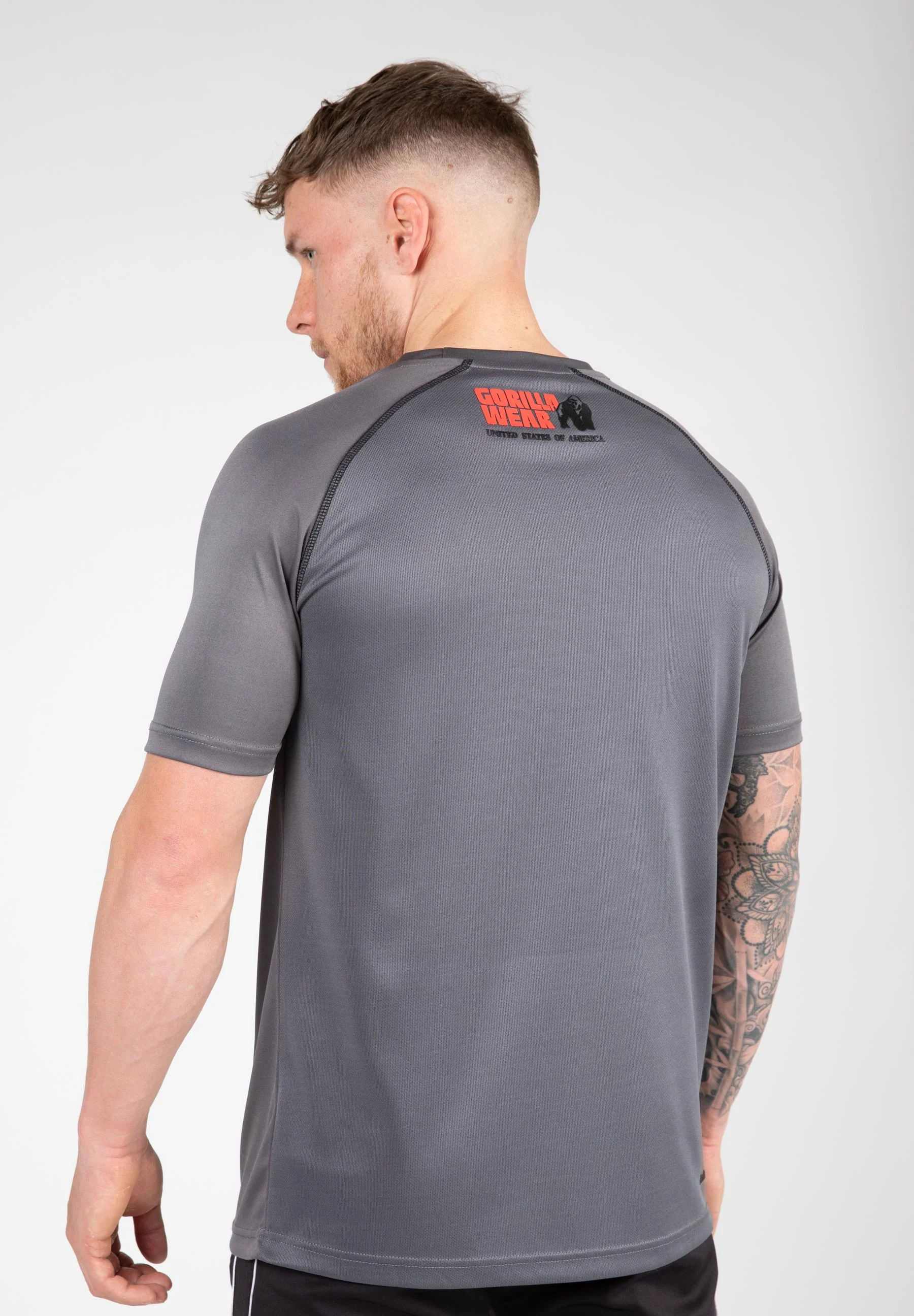 Gorilla Wear - Performance T-Shirt - Gray - Image 2
