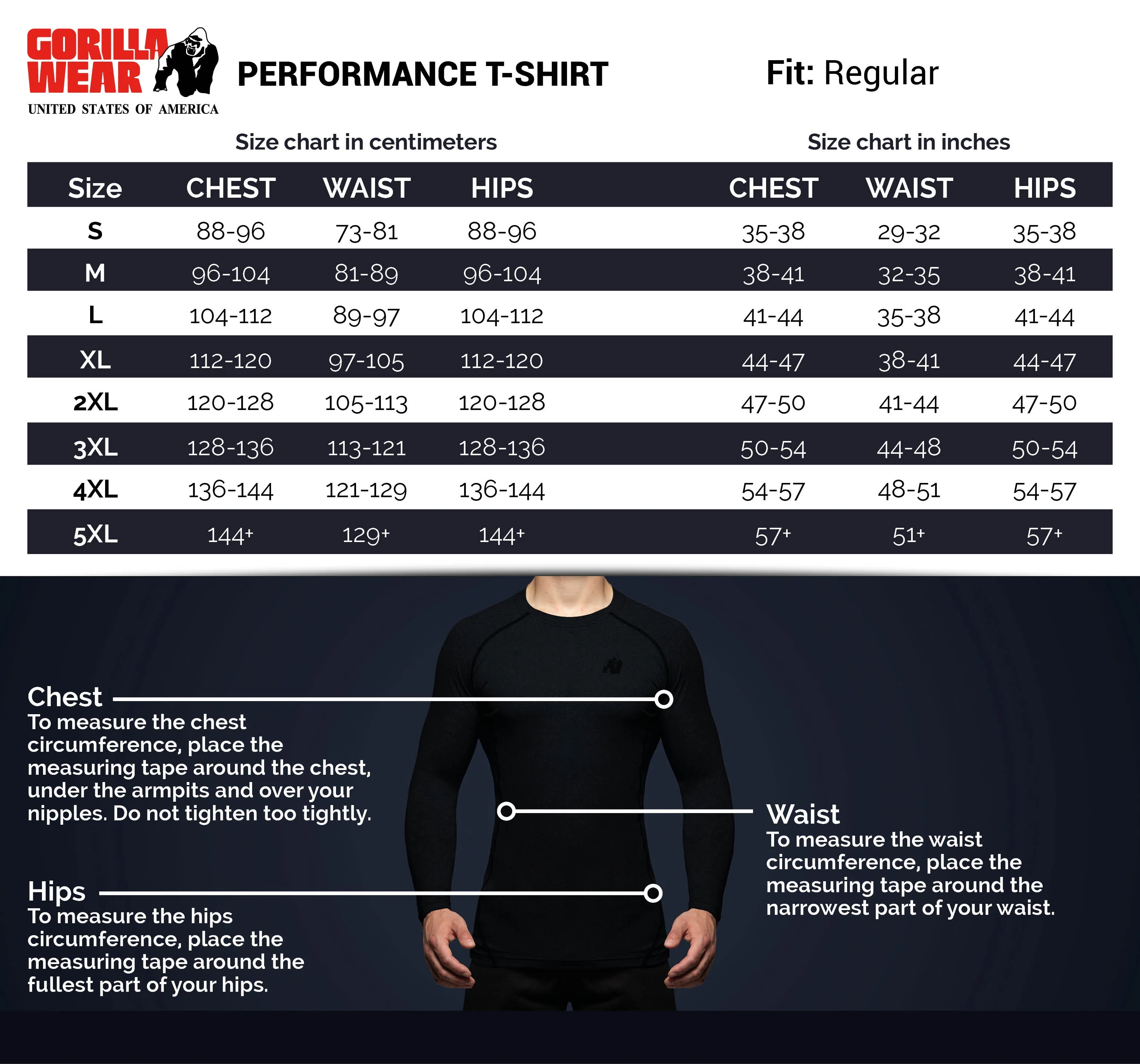 Gorilla Wear - Performance T-Shirt - Gray - Image 7