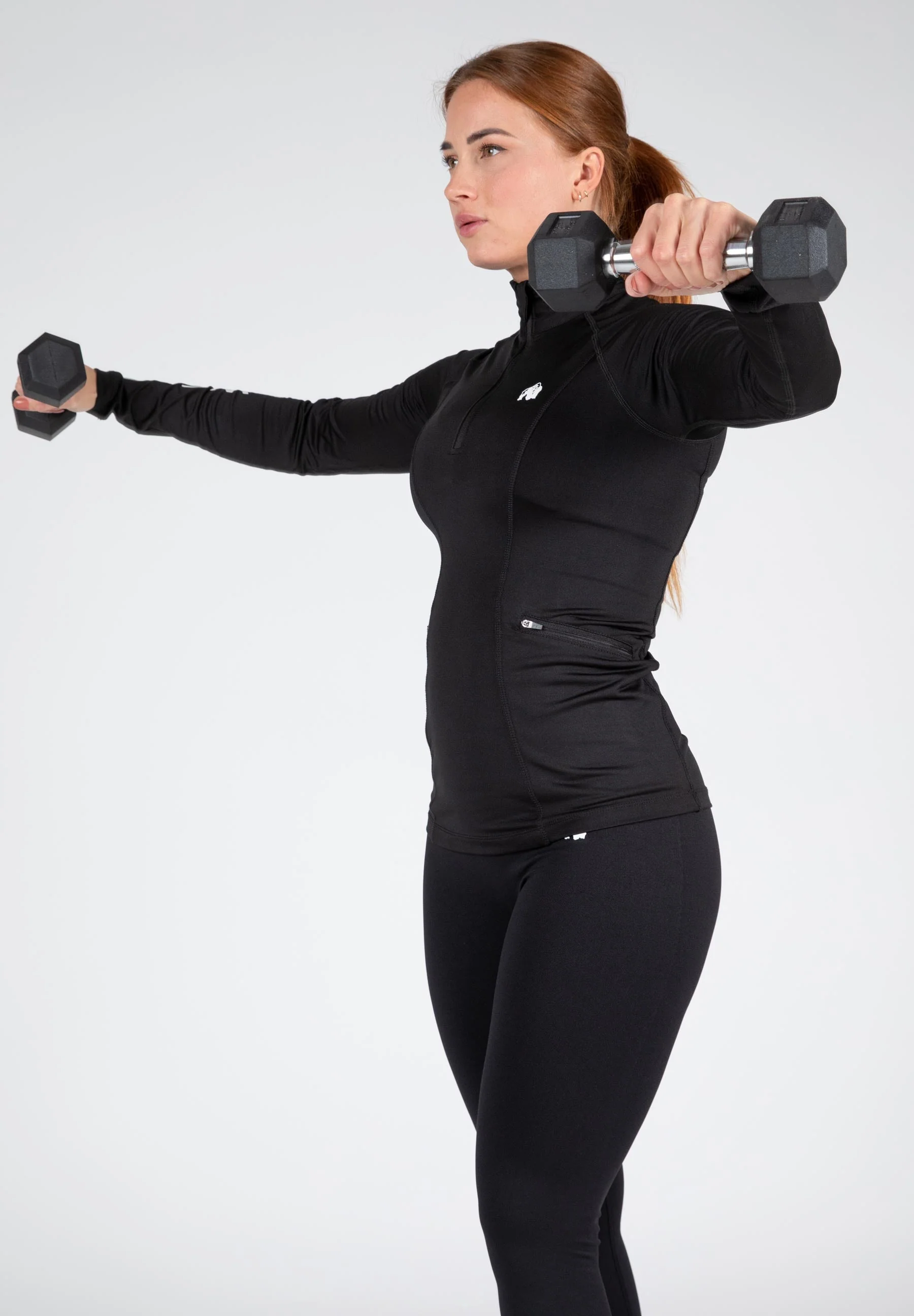 Gorilla Wear - Peyton Long Sleeve -Black - Image 8