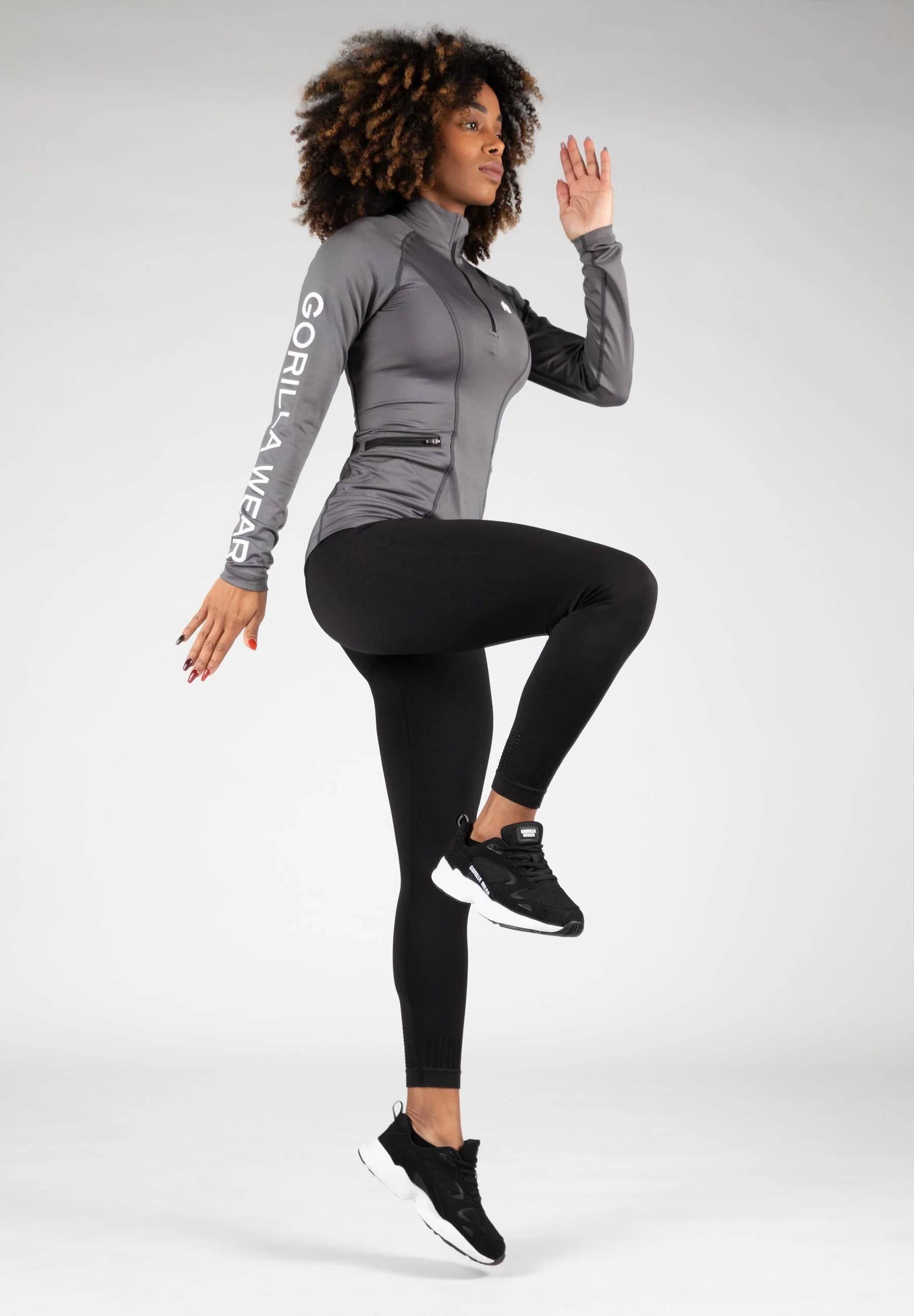 Gorilla Wear - Peyton Long Sleeve - Gray - Image 2