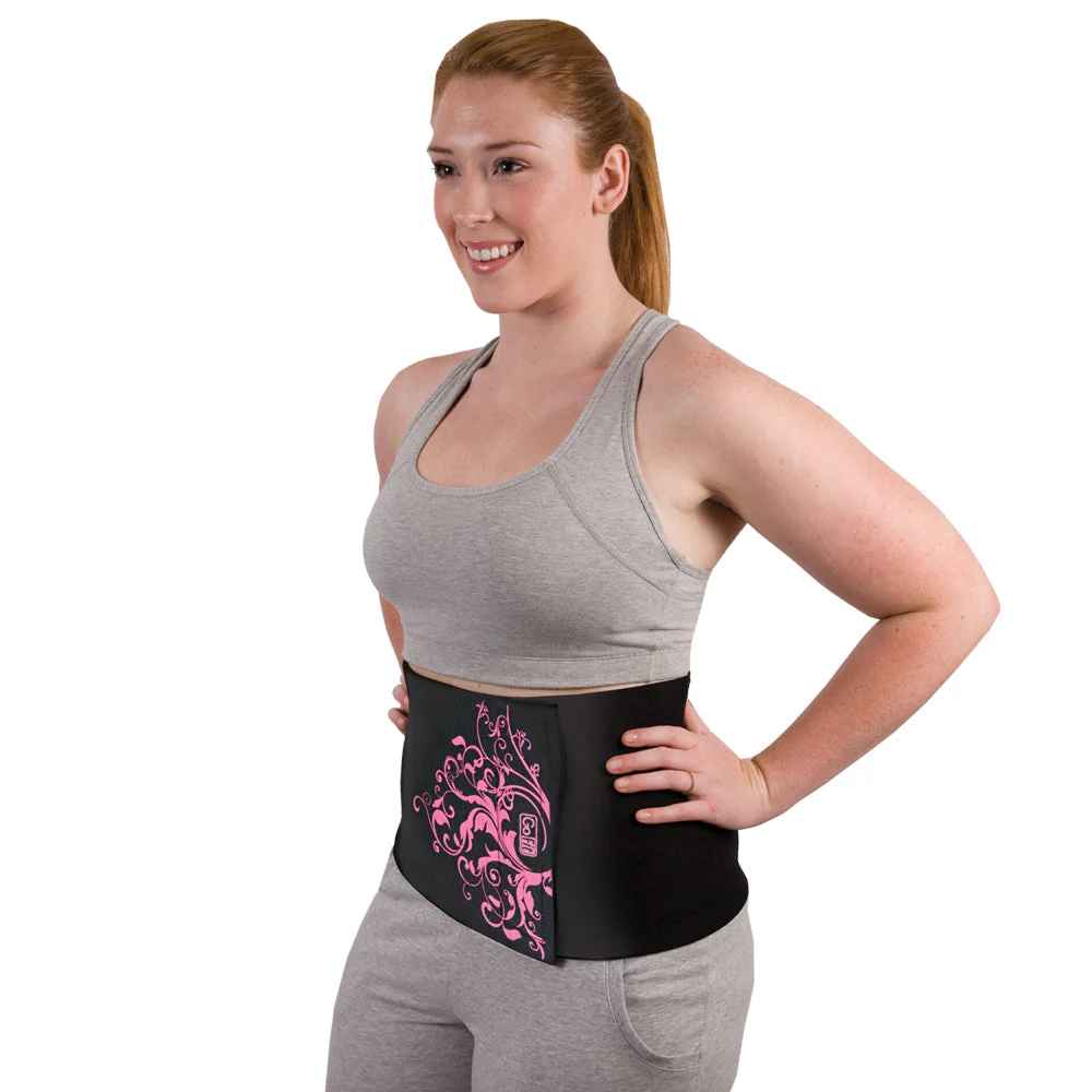 GoFit - Pink Neoprene Waist Trimmer - Image 2