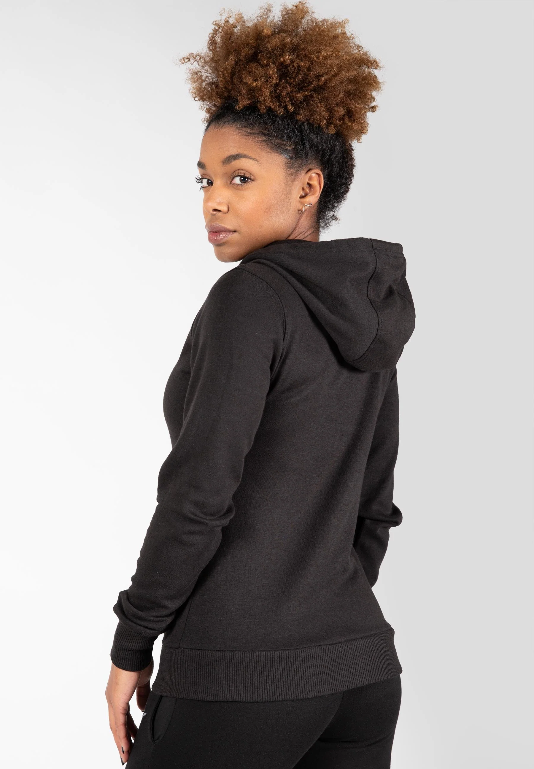 Gorilla Wear - Pixley Zipped Hoodie - Black - Image 2
