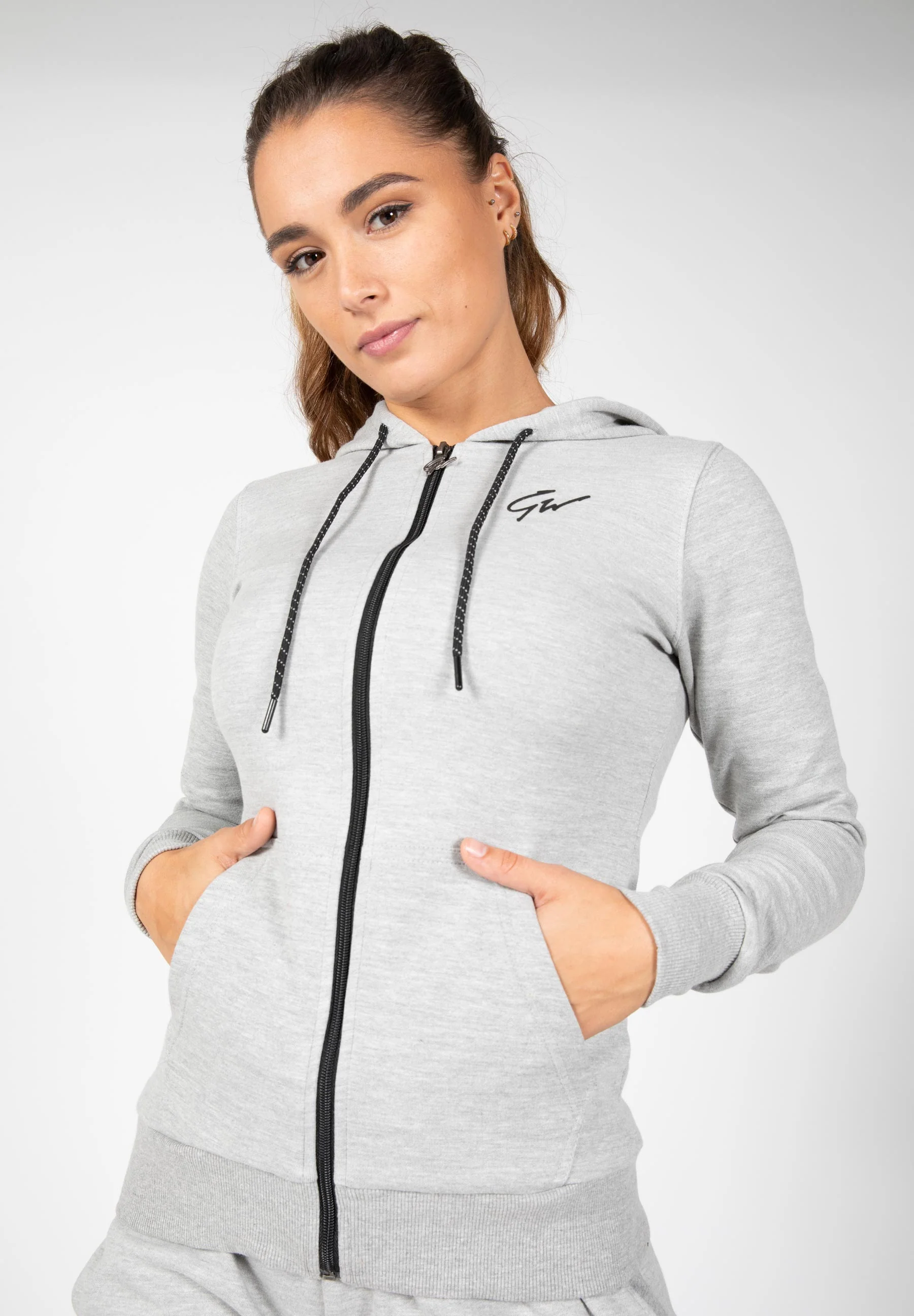 Gorilla Wear - Pixley Zipped Hoodie - Gray - Image 4