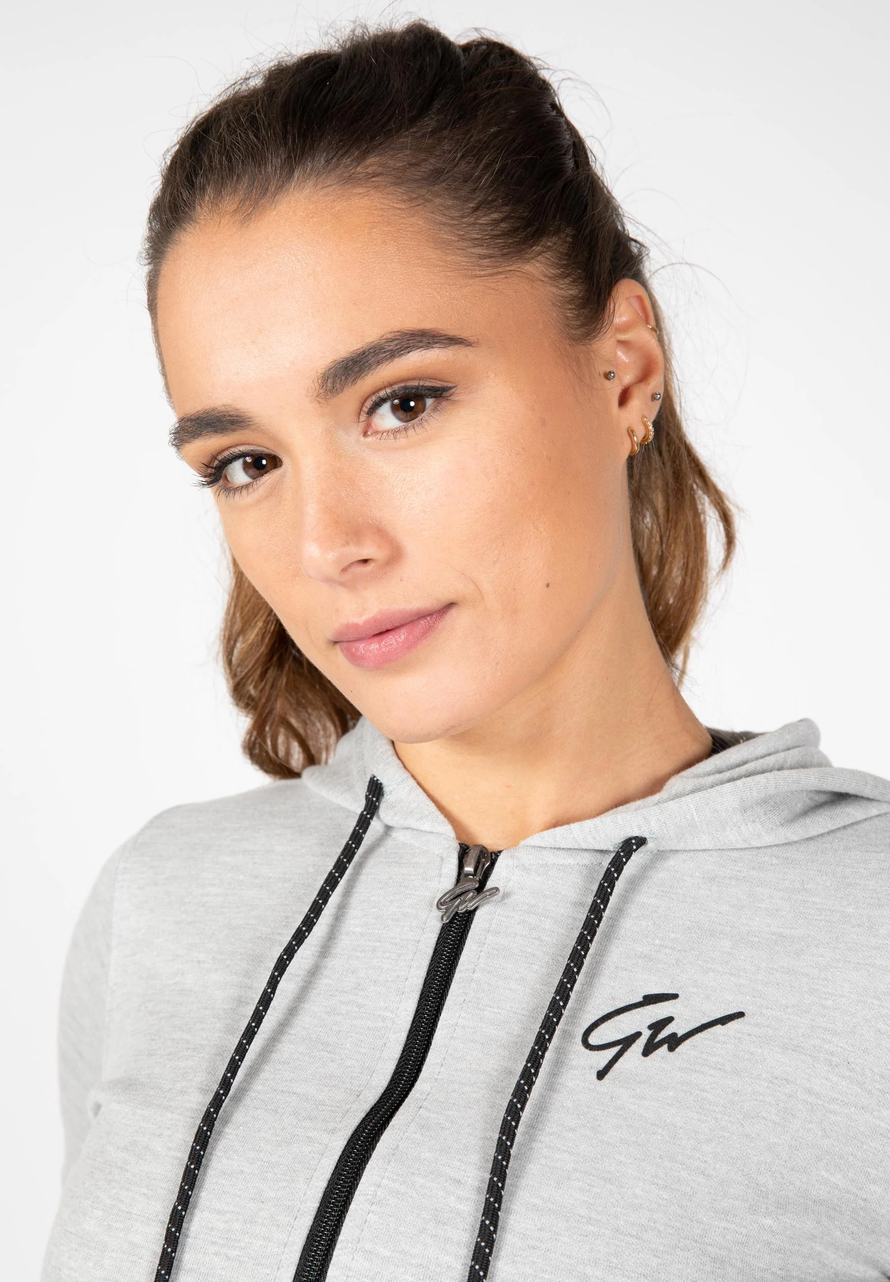 Gorilla Wear - Pixley Zipped Hoodie - Gray - Image 5