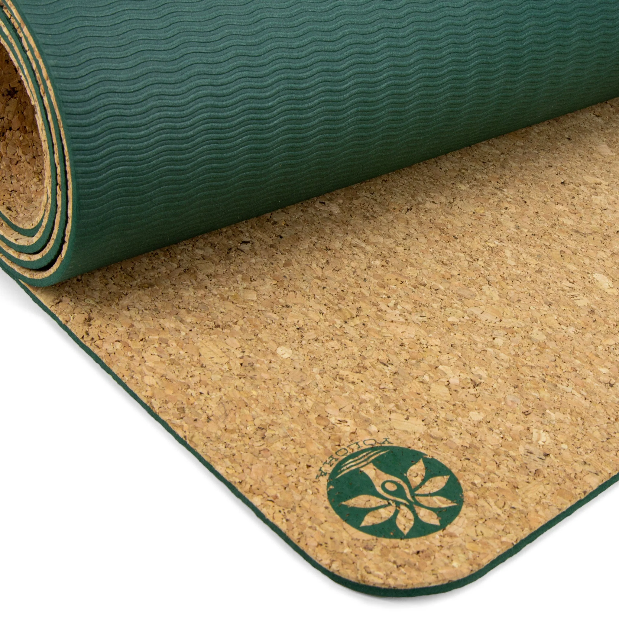 Yoloha Yoga - Pond Of Harmony Original Cork Yoga Mat - Image 3
