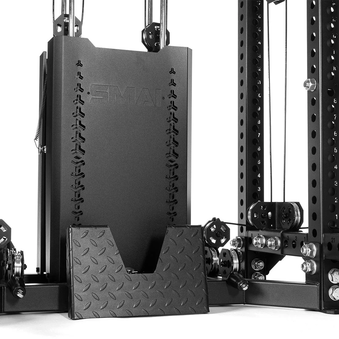 SMAI - Power Rack with Dual Cable Stack & Accessories - Vanta Series - Image 6