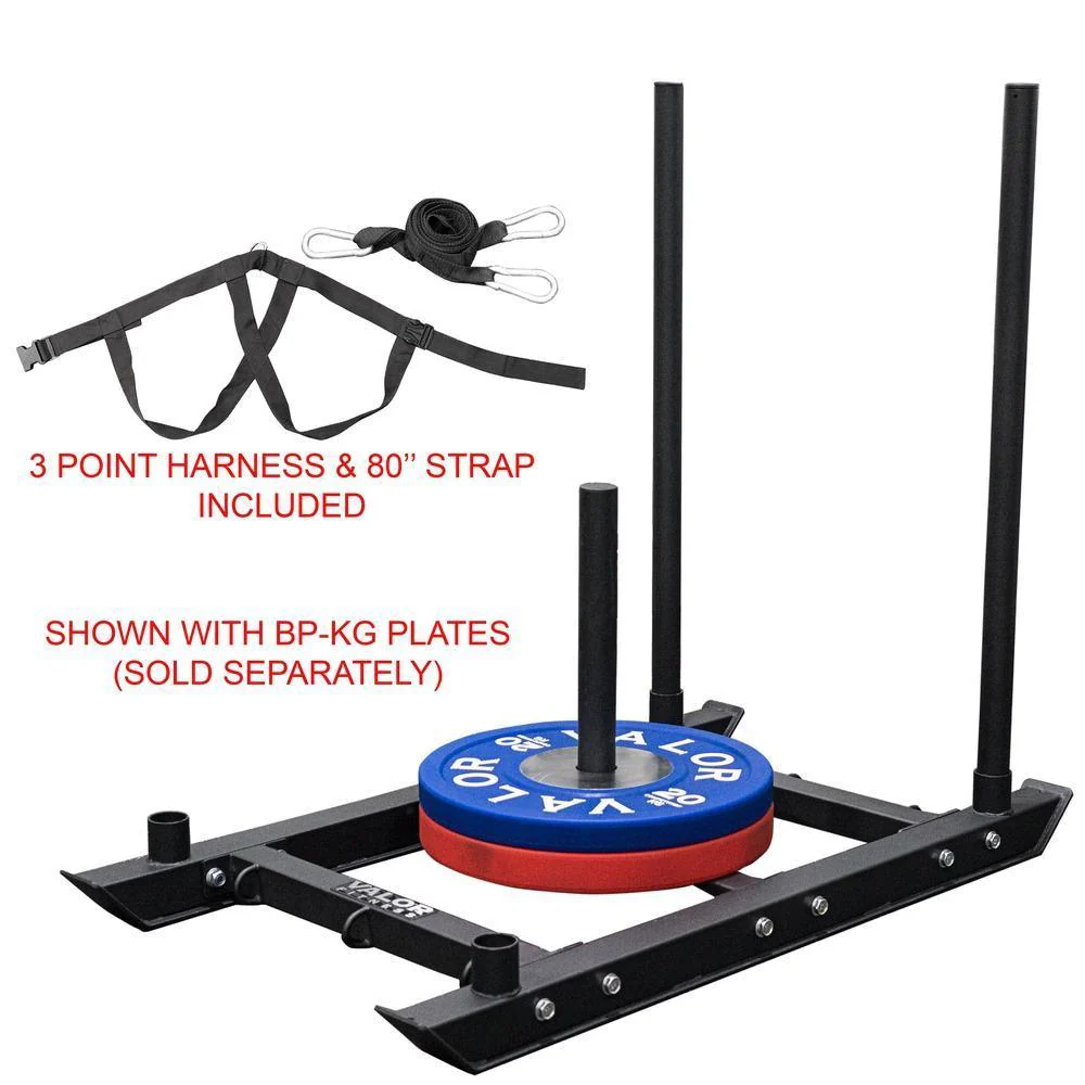 Valor Fitness - Power Sled Push Pull Drag w/ Shoulder Harness - Image 7