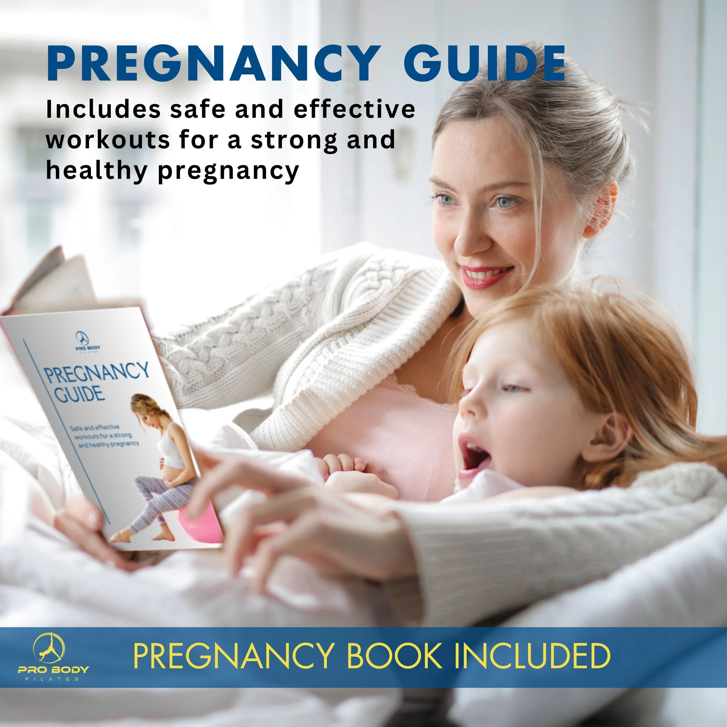 ProBody Pilates - Pregnancy Ball for Maternity, Labor and Birth. Includes Pregnancy Guide. (Aqua) - Image 6
