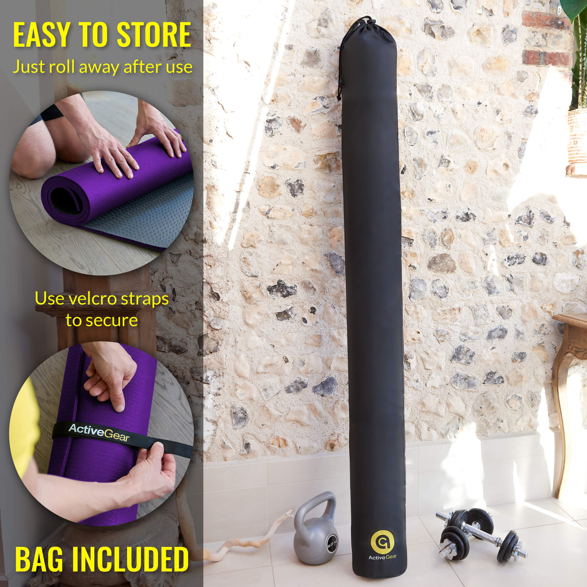ActiveGear - Premium Large Exercise Mats - Image 16