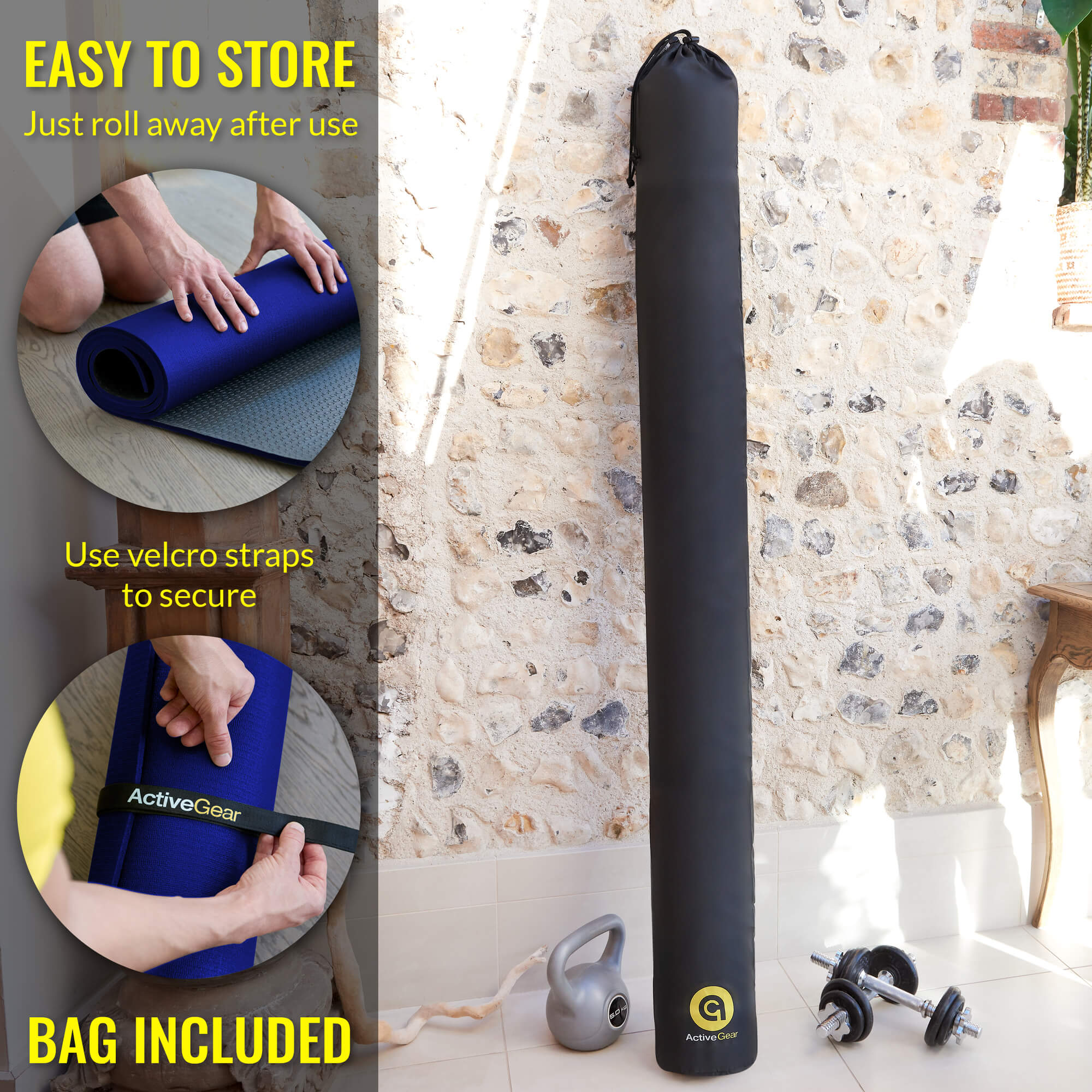 ActiveGear - Premium Large Exercise Mats - Image 25