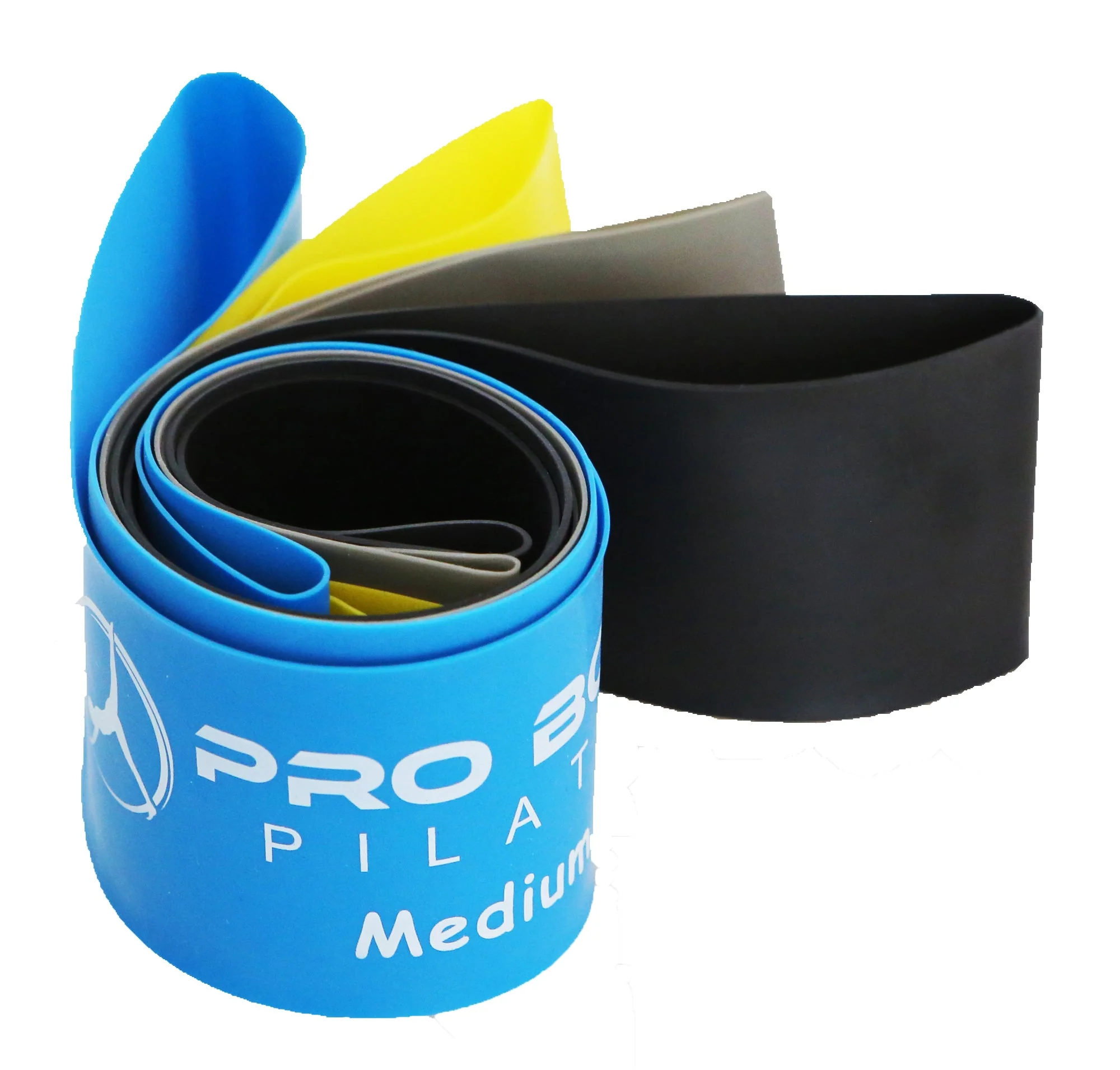 ProBody Pilates - Premium Set of 5 Exercise Bands to Complement Pilates, Yoga, Physical Therapy and Strength Training - Image 7
