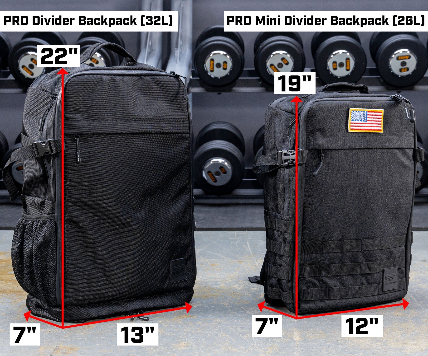 Serious Steel Fitness - Pro Divider Backpack (32L) - Image 7