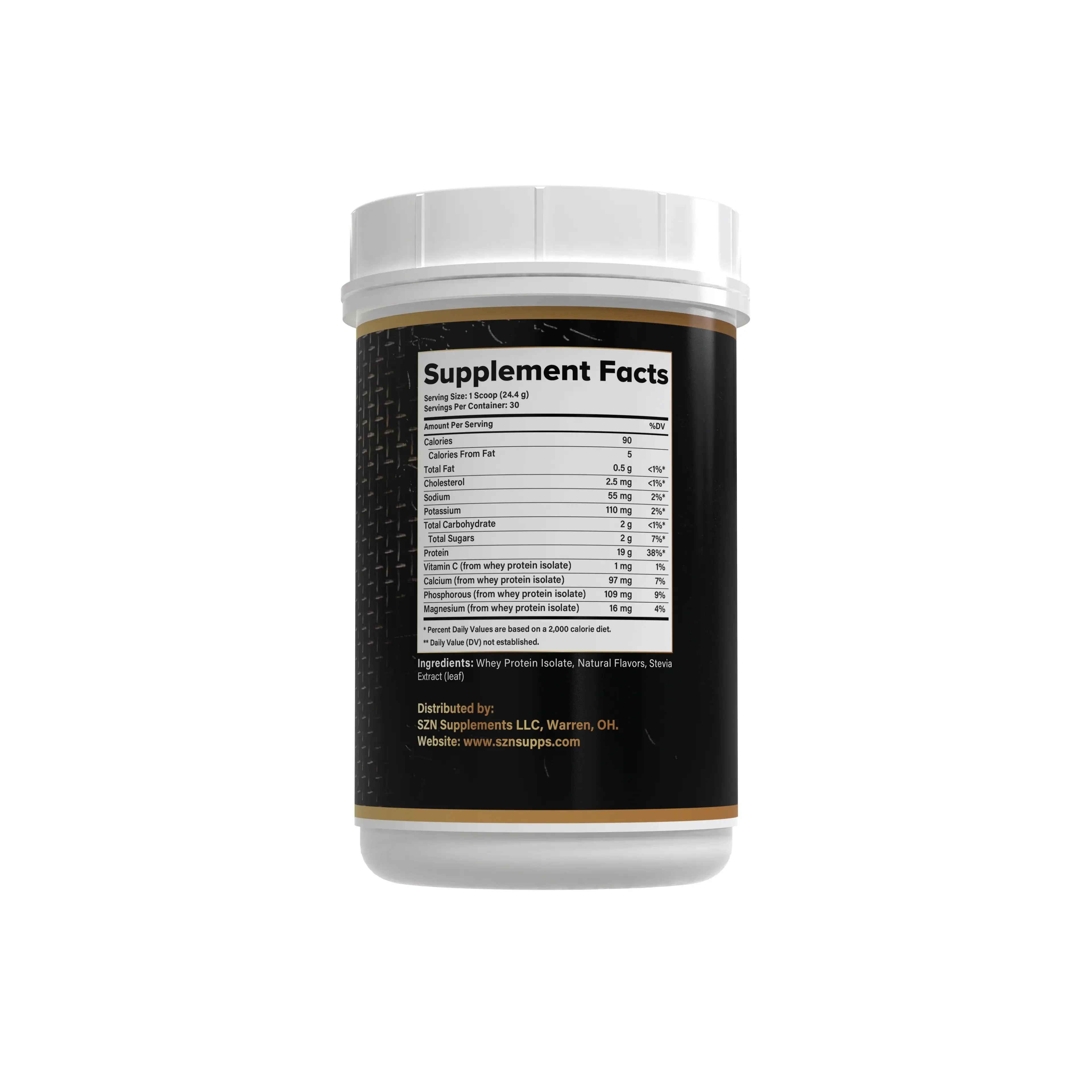 Szn Supplements - Pro-SZN Vanilla Whey Protein - Image 2
