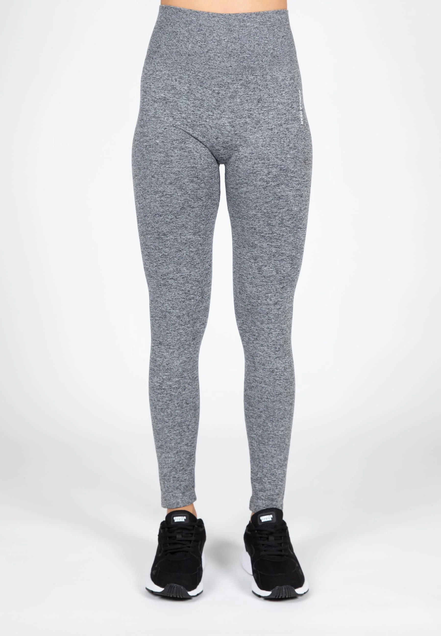 Gorilla Wear - Quincy Seamless Leggings - Gray Melange - Image 4