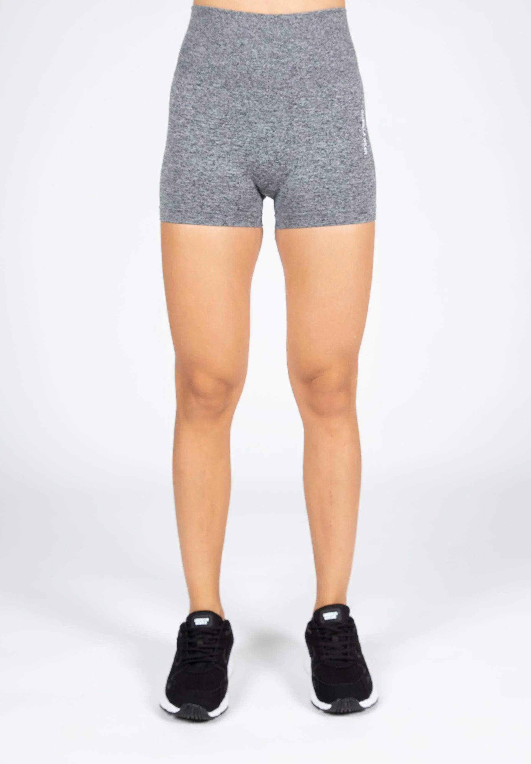 Gorilla Wear - Quincy Seamless Shorts - Gray Melange - Image 3