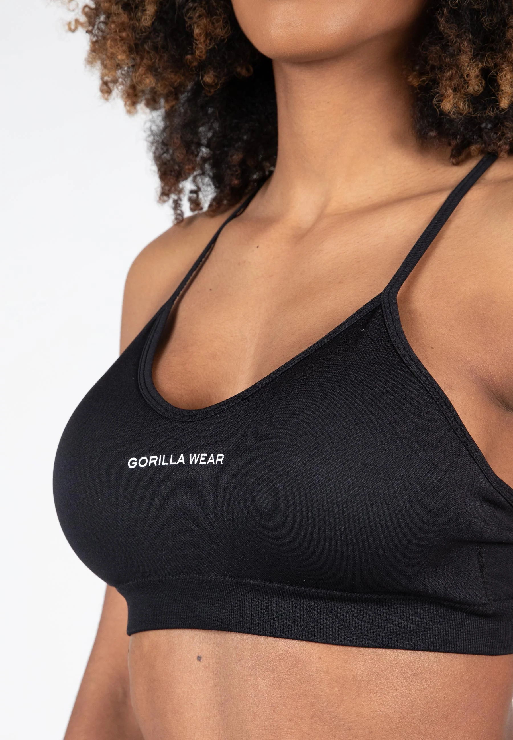 Gorilla Wear - Quincy Seamless Sport Bra - Black - Image 3