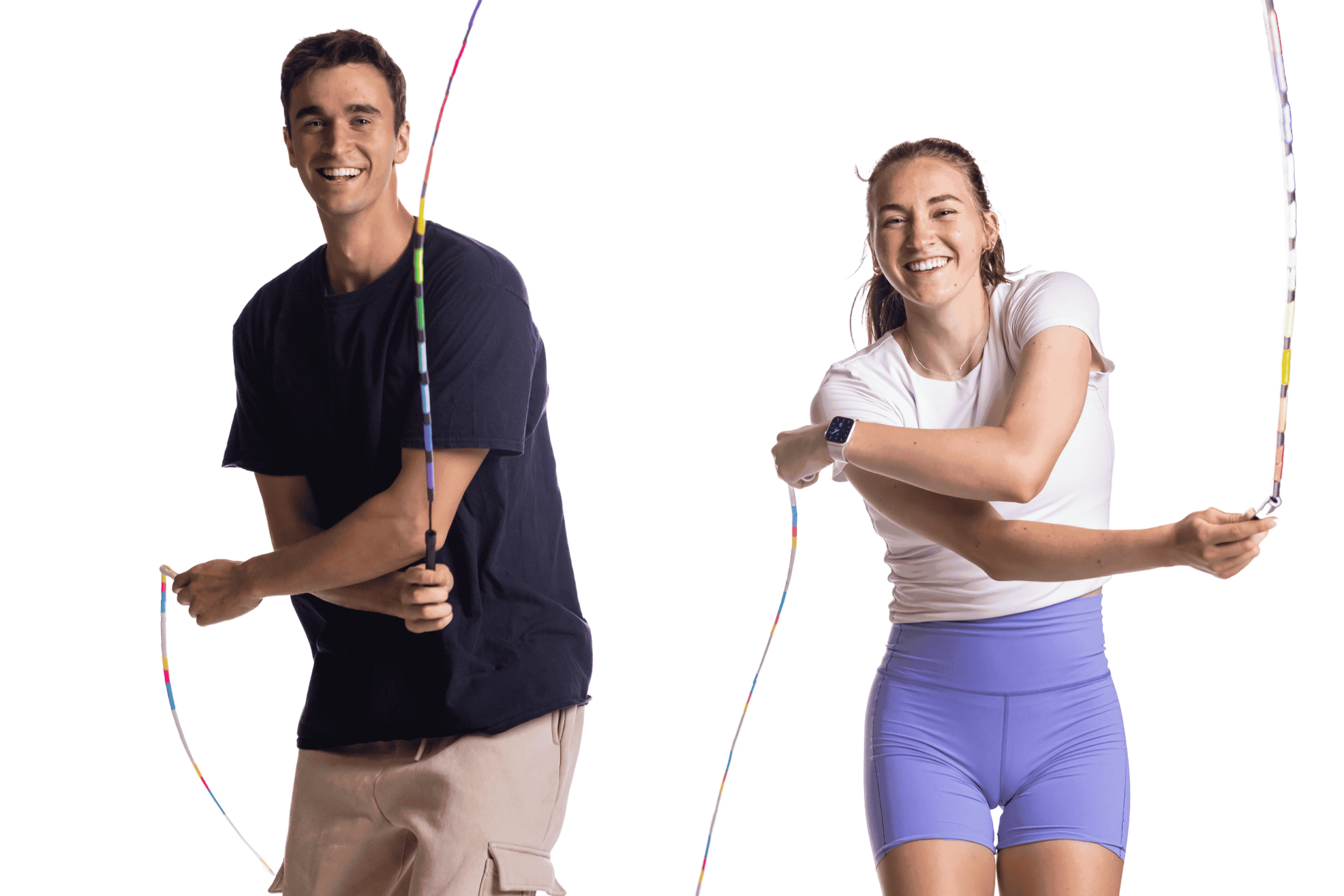 Elite Jumps - Rainbow Redux - 1" Beaded Jump Rope - Image 5