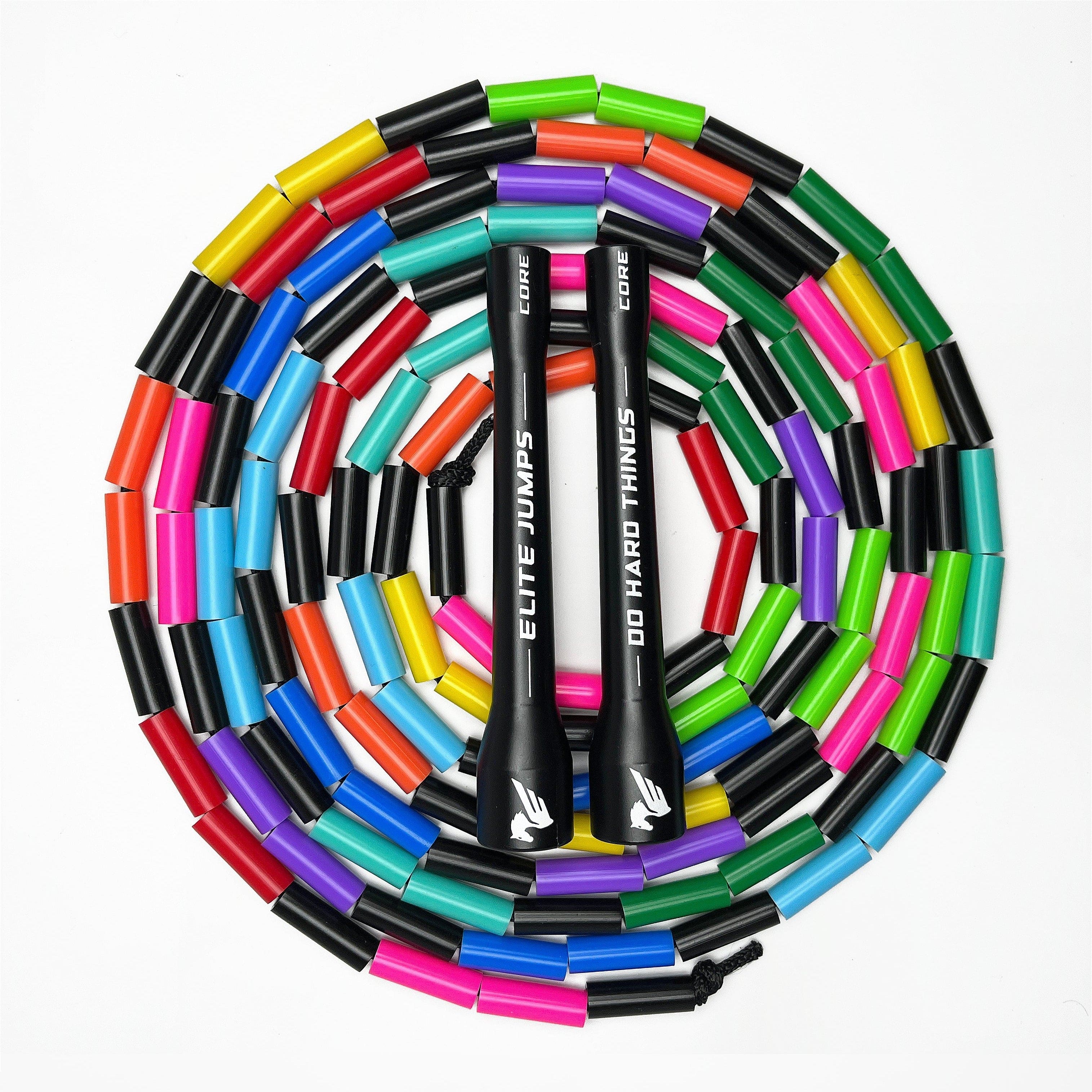 Elite Jumps - Rainbow Redux - 1" Beaded Jump Rope - Image 8