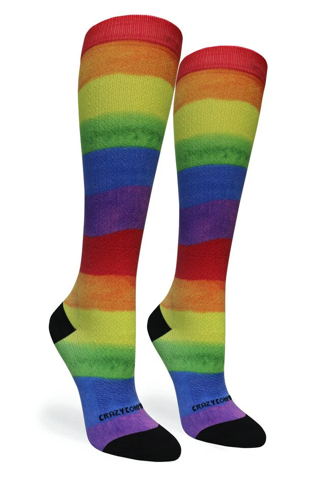 Crazy Compression - Rainbow Paint - (Standard & Extra Wide) - Image 3