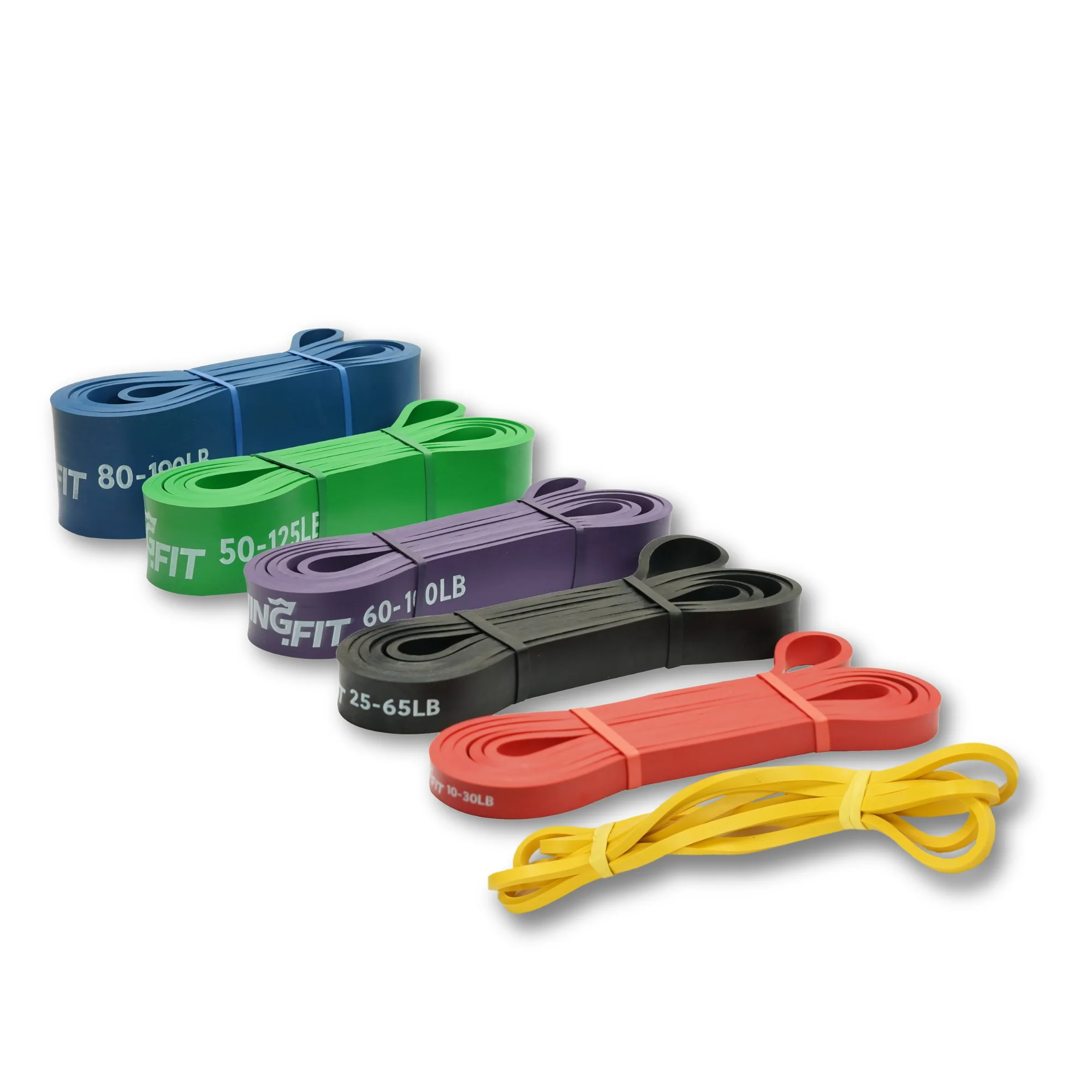 Living.Fit - Resistance Bands – Strength, Flexibility & Pull-Up Assistance - 41" - Image 16