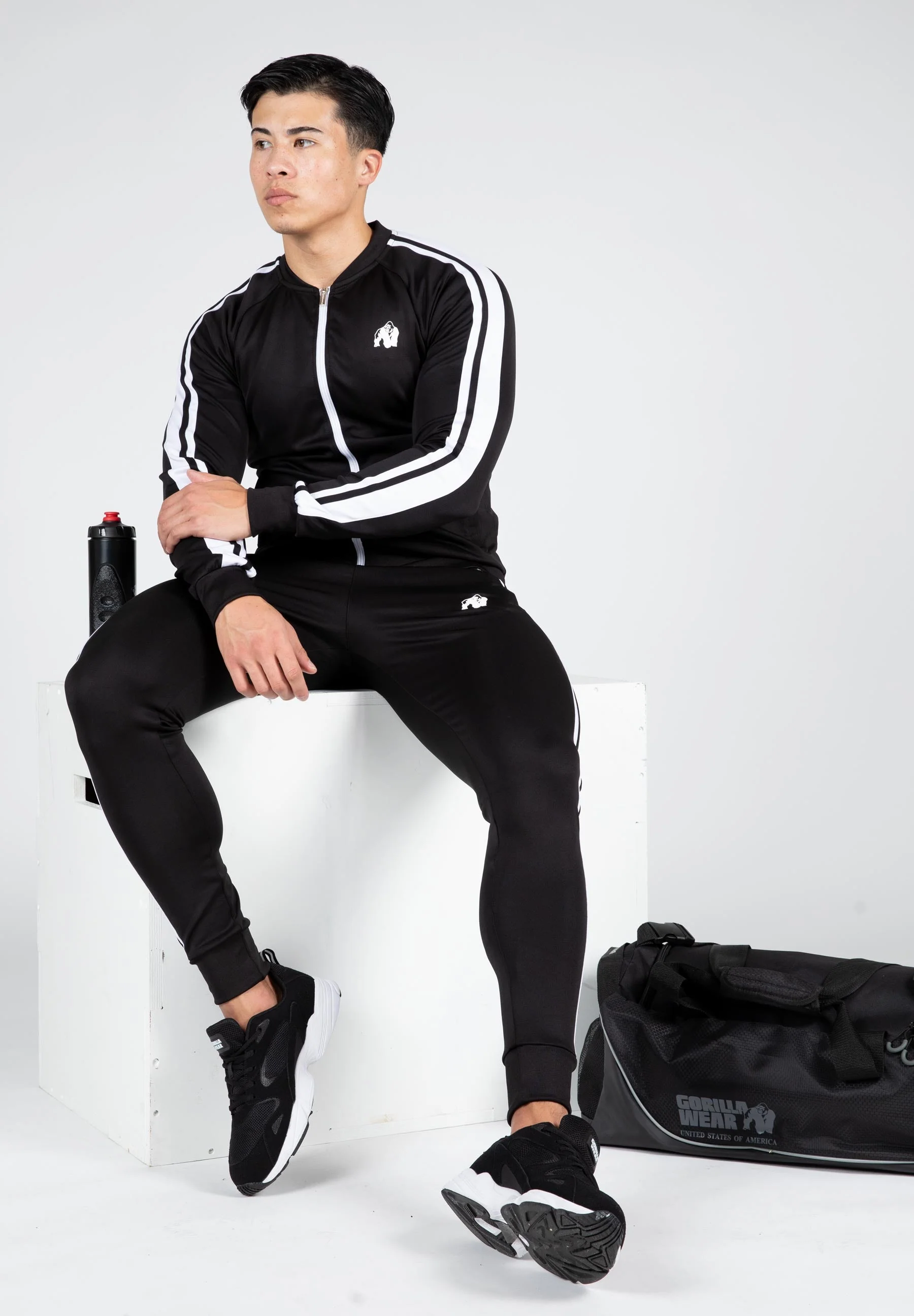 Gorilla Wear - Riverside Track Jacket - Black - Image 7