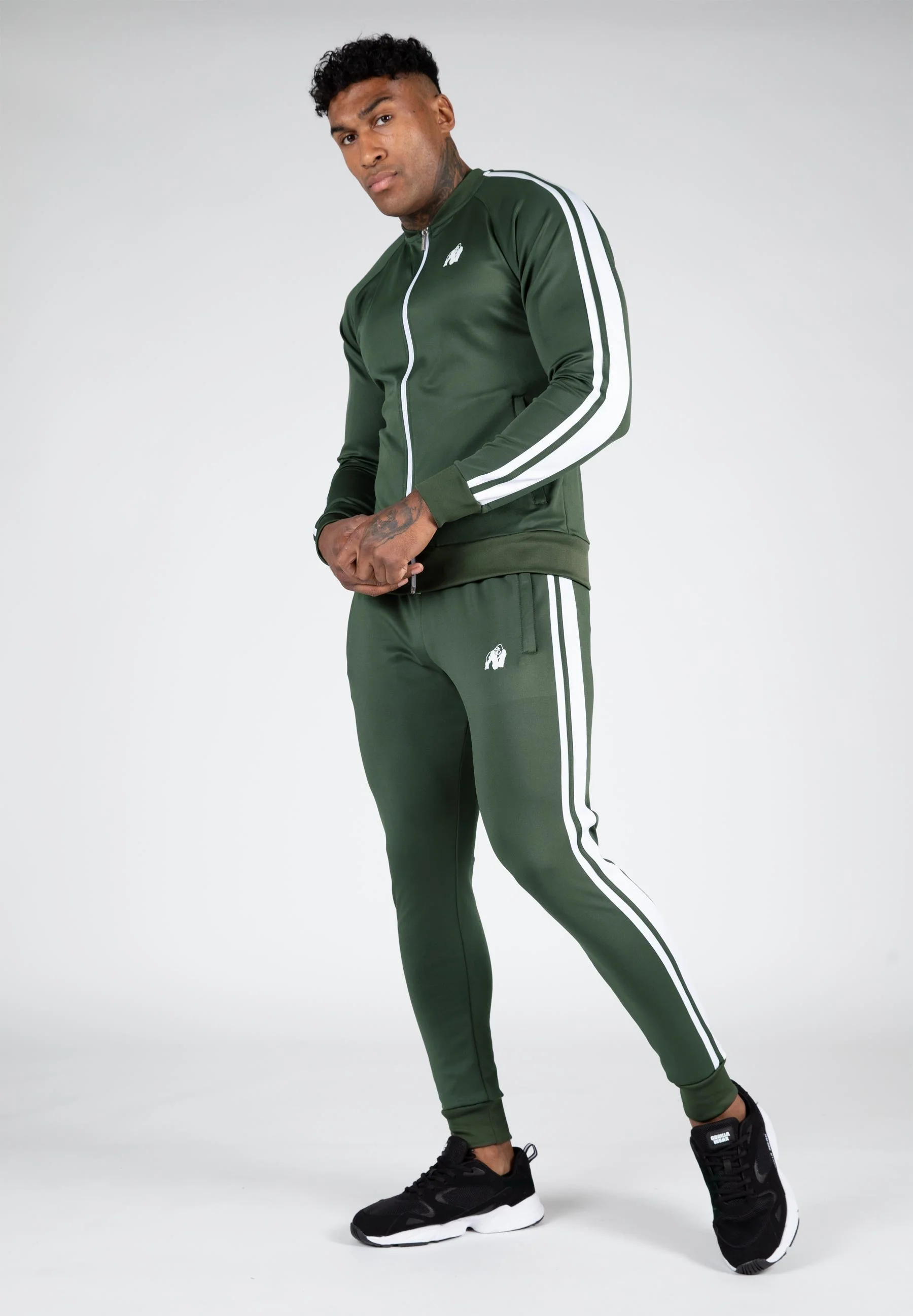 Gorilla Wear - Riverside Track Jacket - Green - Image 2