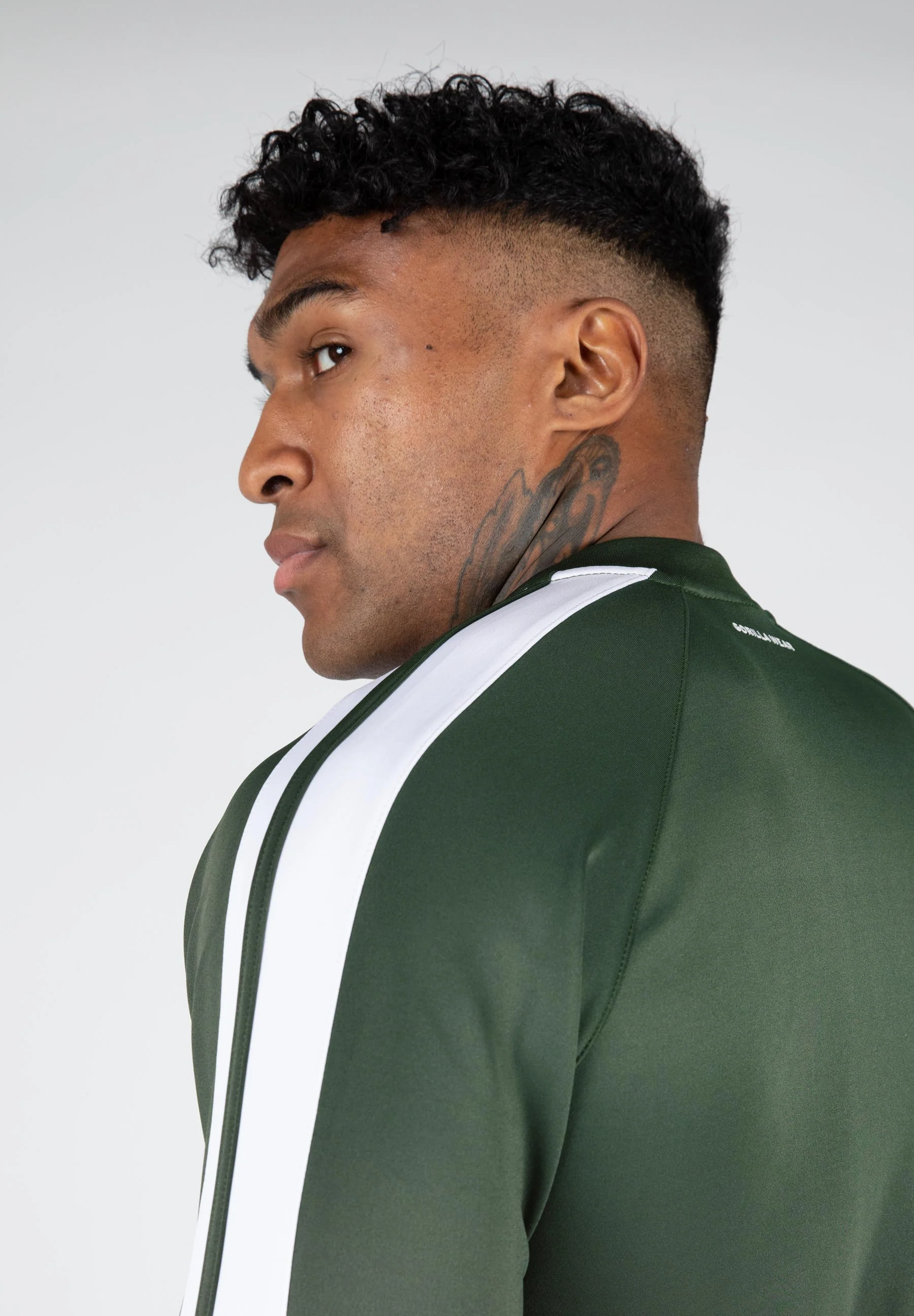 Gorilla Wear - Riverside Track Jacket - Green - Image 3