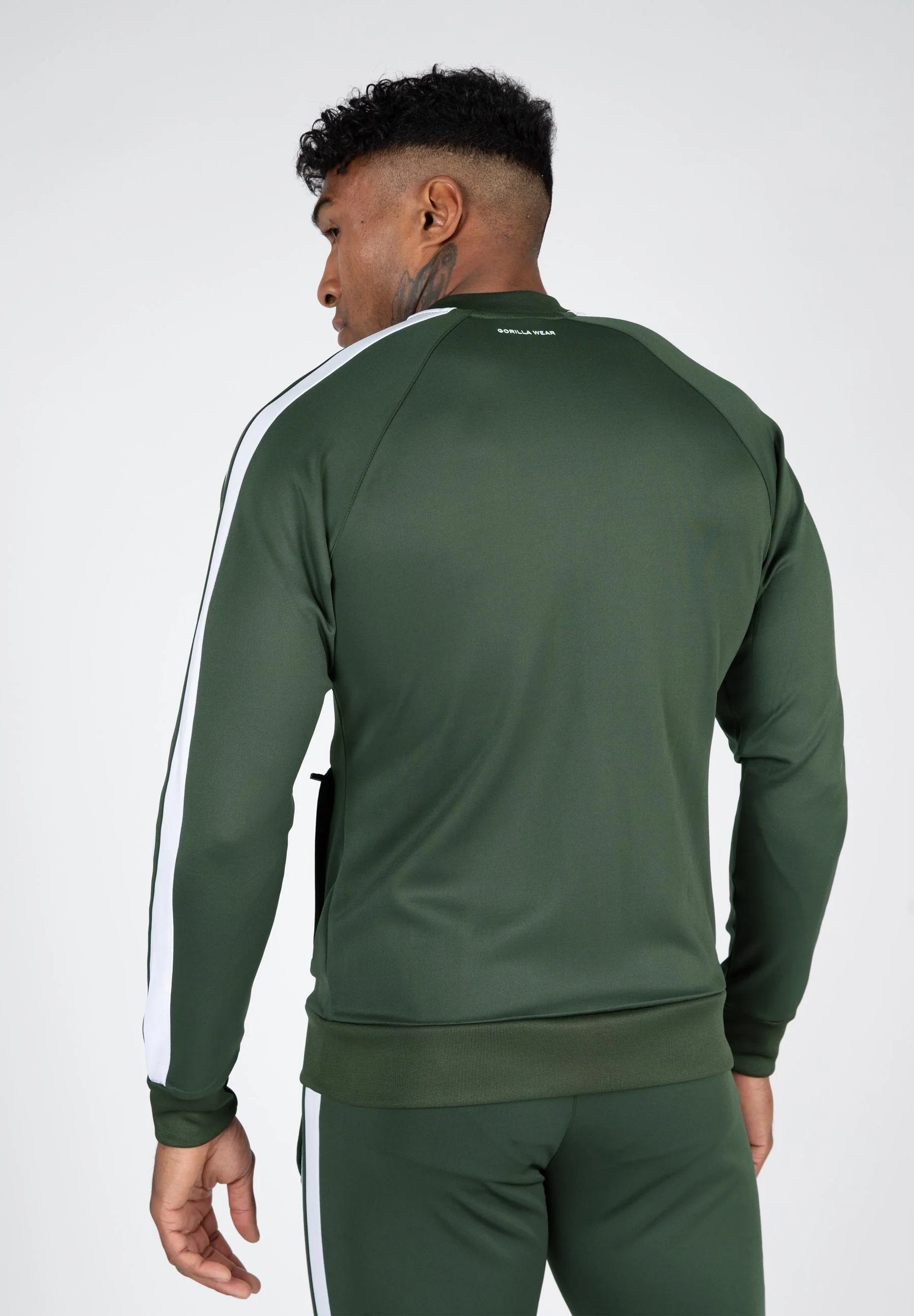 Gorilla Wear - Riverside Track Jacket - Green - Image 4