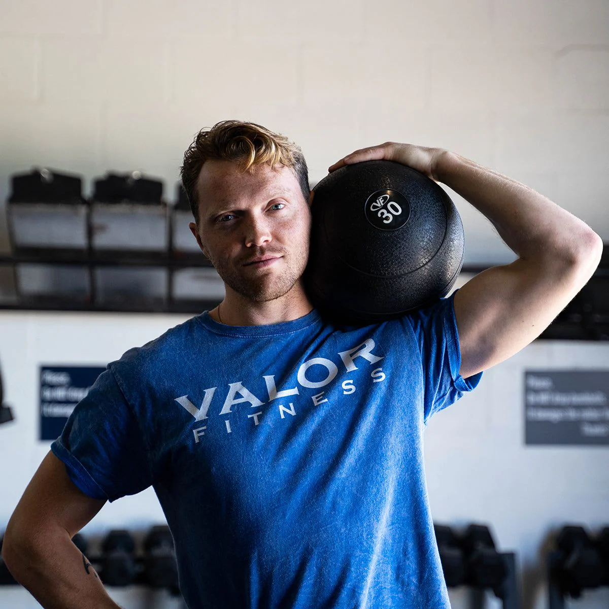 Valor Fitness - Rubber Slam Balls (10-50lbs) - Image 3