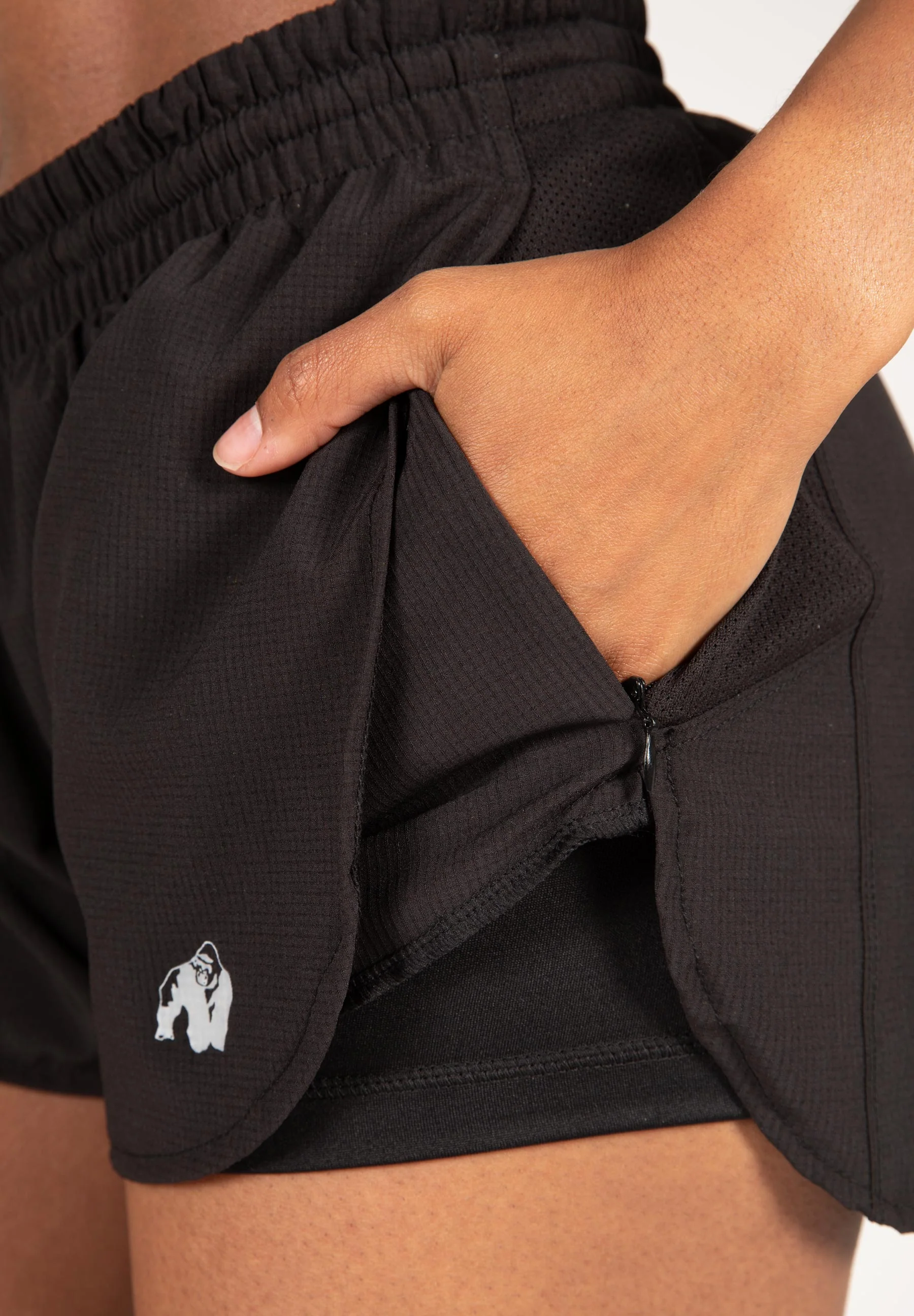 Gorilla Wear - Salina 2-In-1 Shorts - Black - Image 5