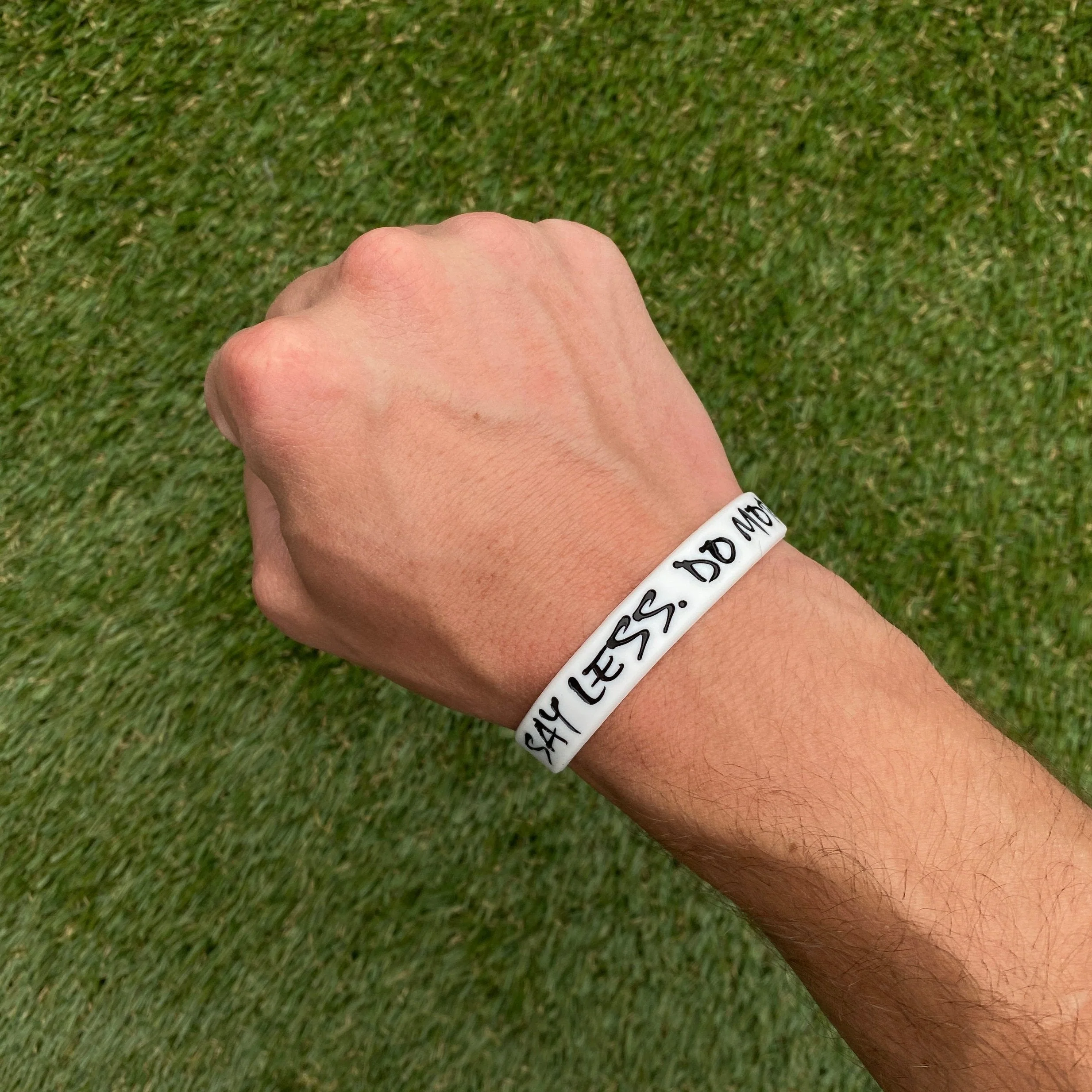 Elite Athletic Gear - Say less. Do more. Wristband. - Image 2