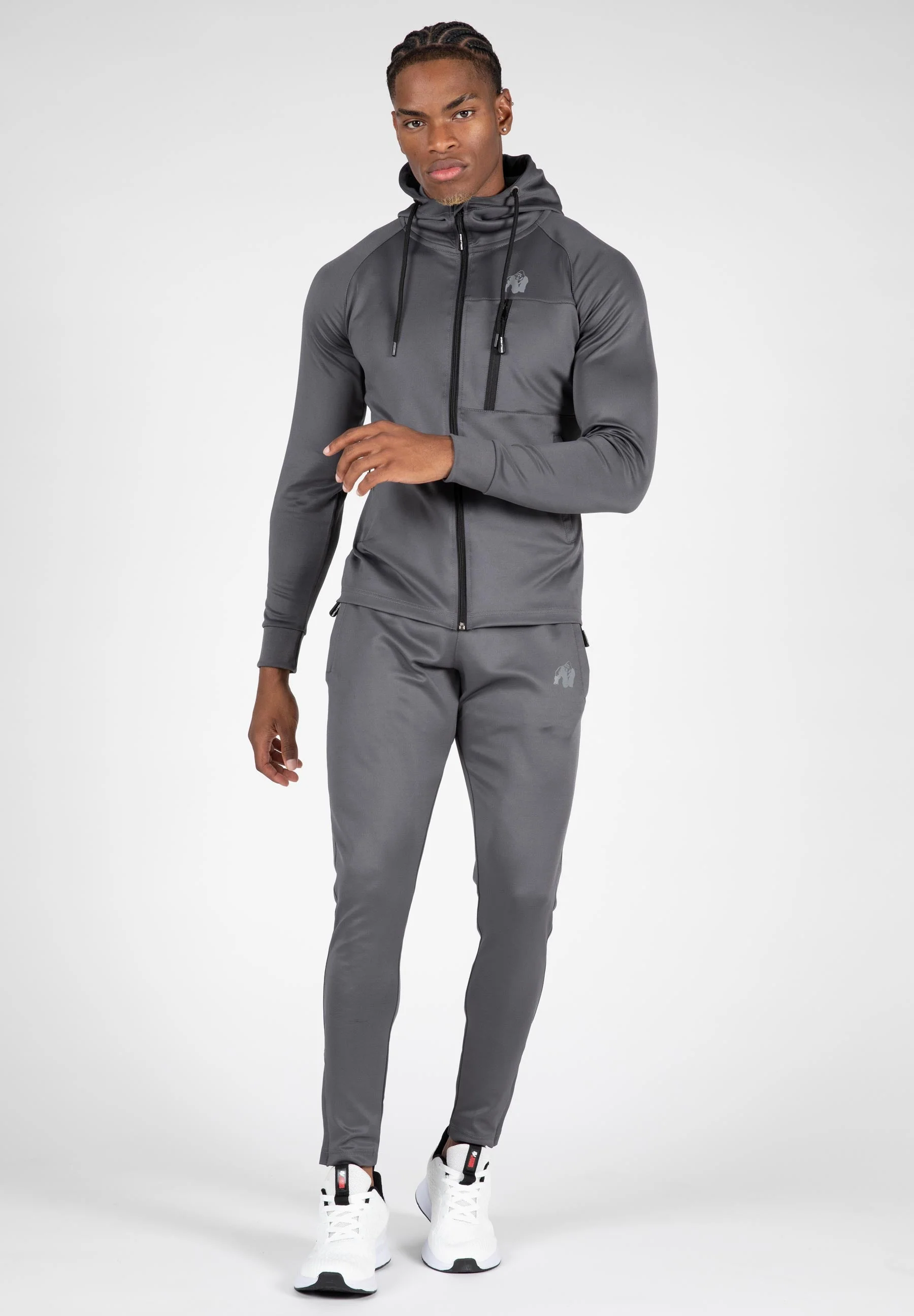 Gorilla Wear - Scottsdale Track Jacket - Gray - Image 4