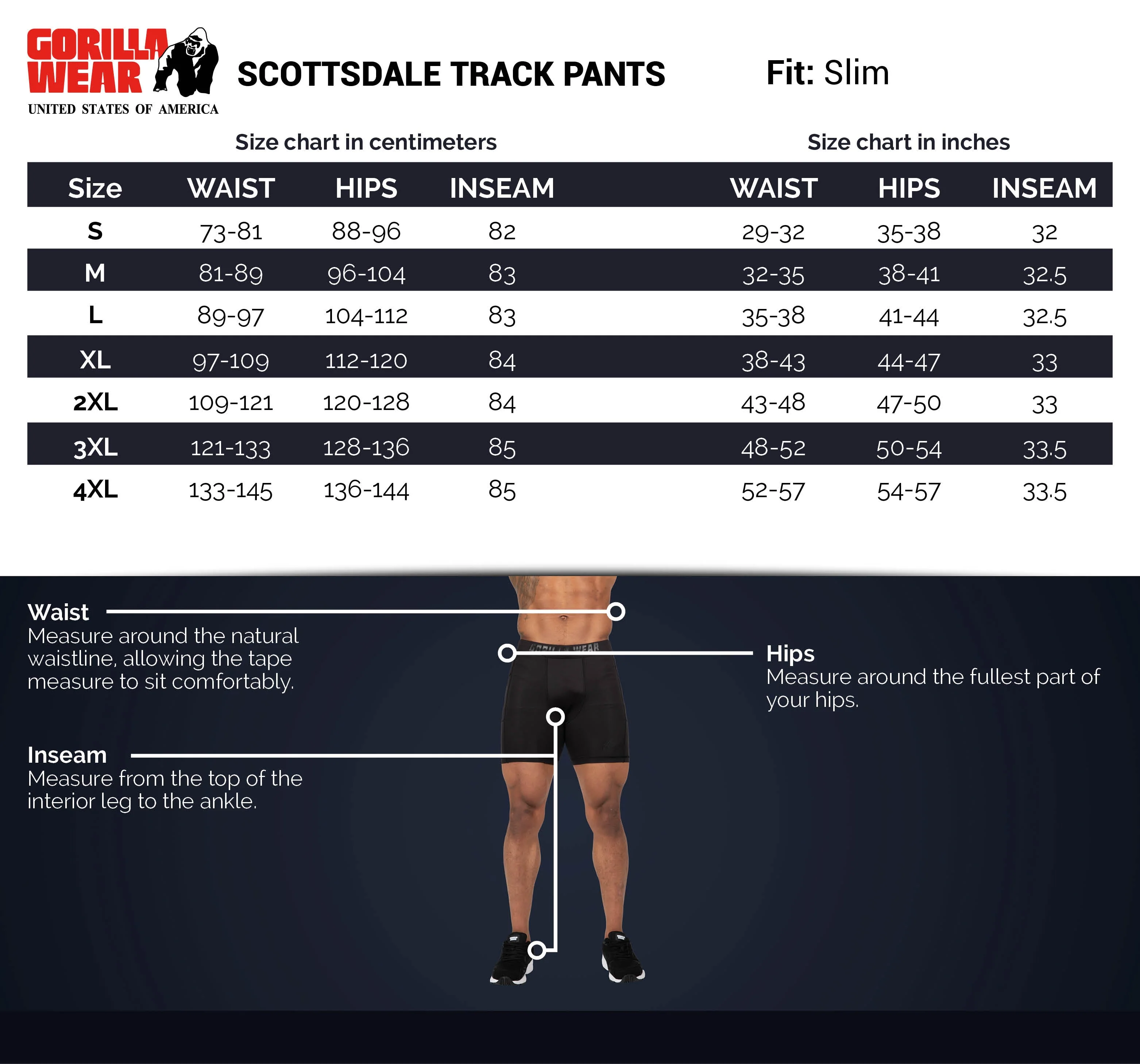 Gorilla Wear - Scottsdale Track Pants - Gray - Image 6