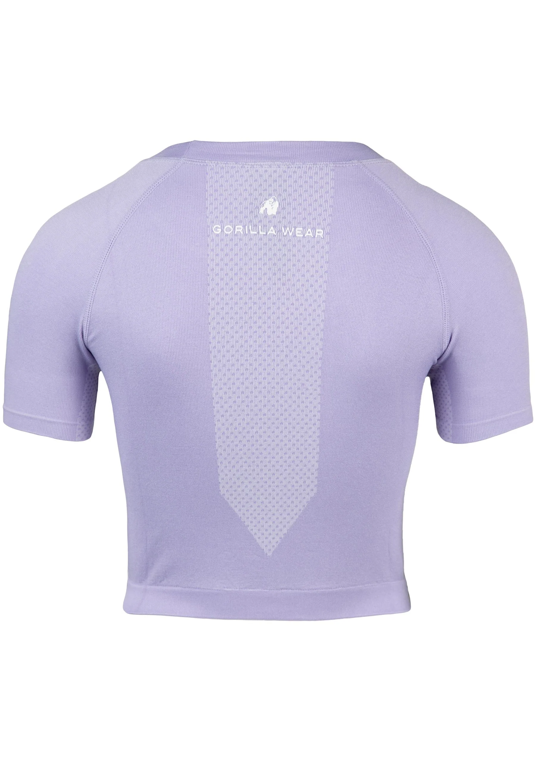 Gorilla Wear - Selah Seamless Crop Top - Lilac - Image 7