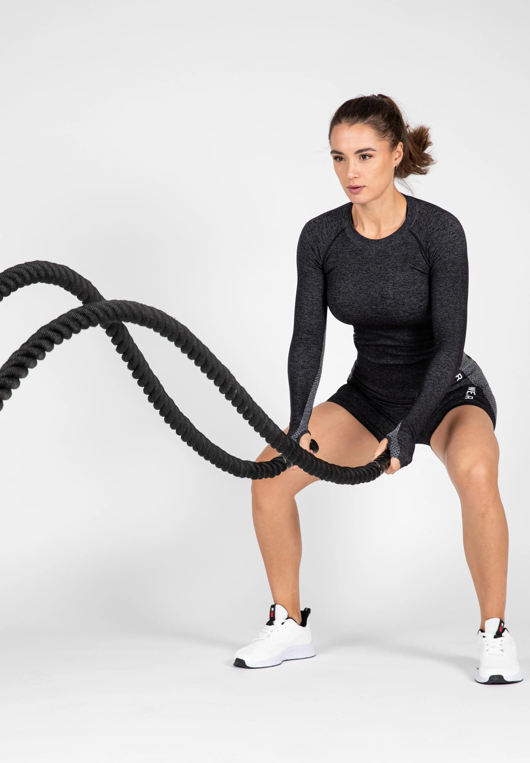 Gorilla Wear - Selah Seamless Long Sleeve- Black - Image 4