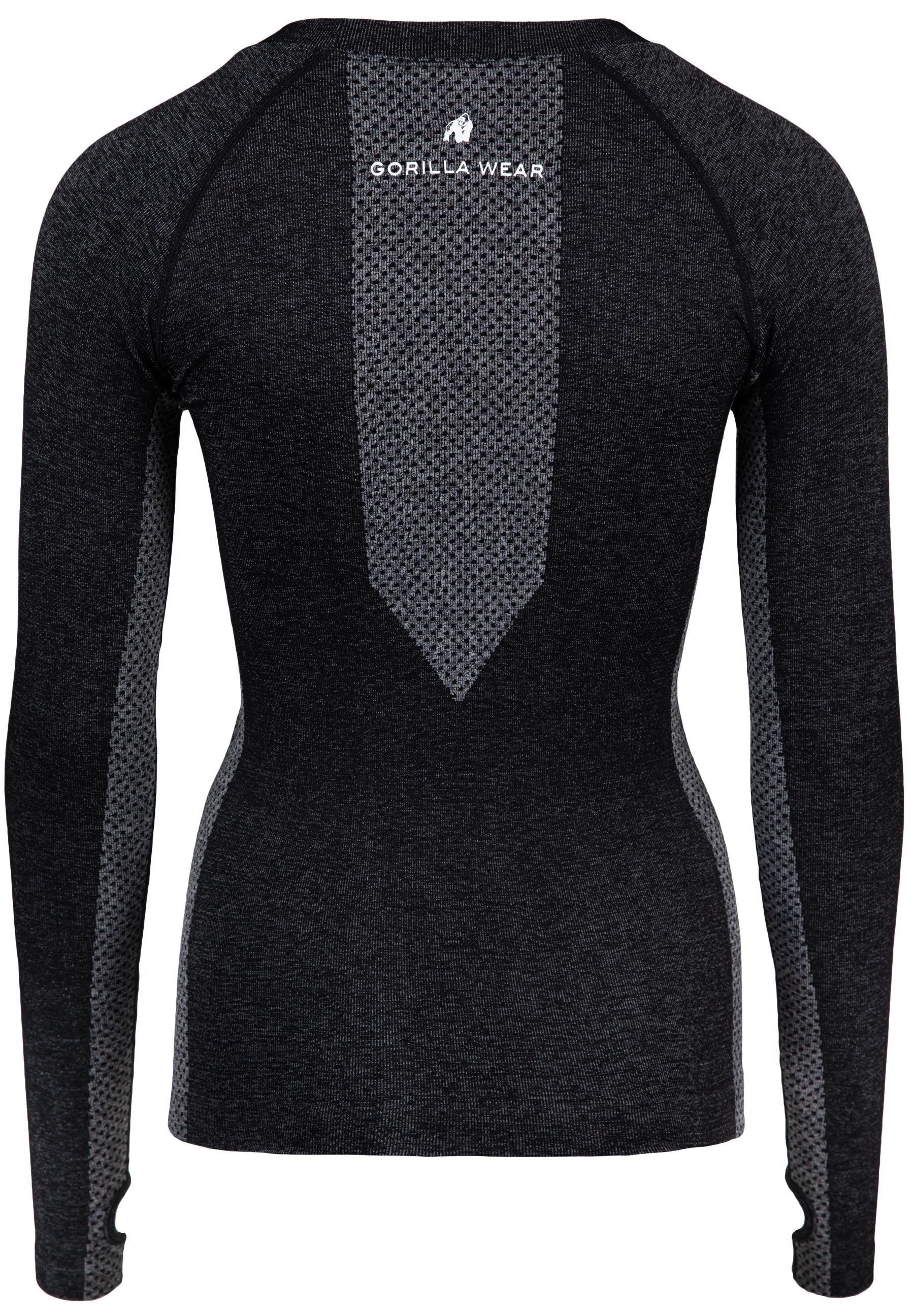 Gorilla Wear - Selah Seamless Long Sleeve- Black - Image 6