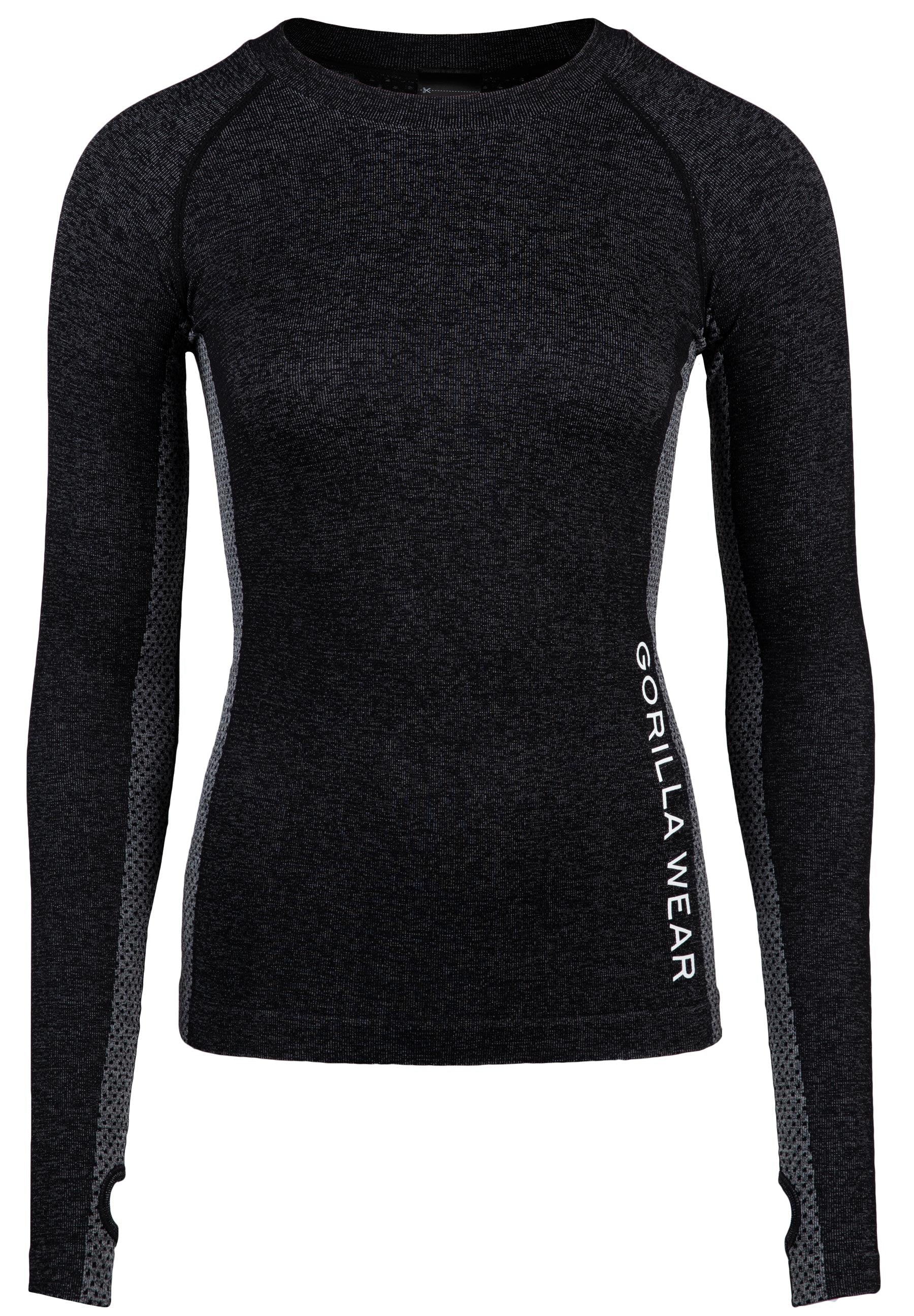 Gorilla Wear - Selah Seamless Long Sleeve- Black - Image 7