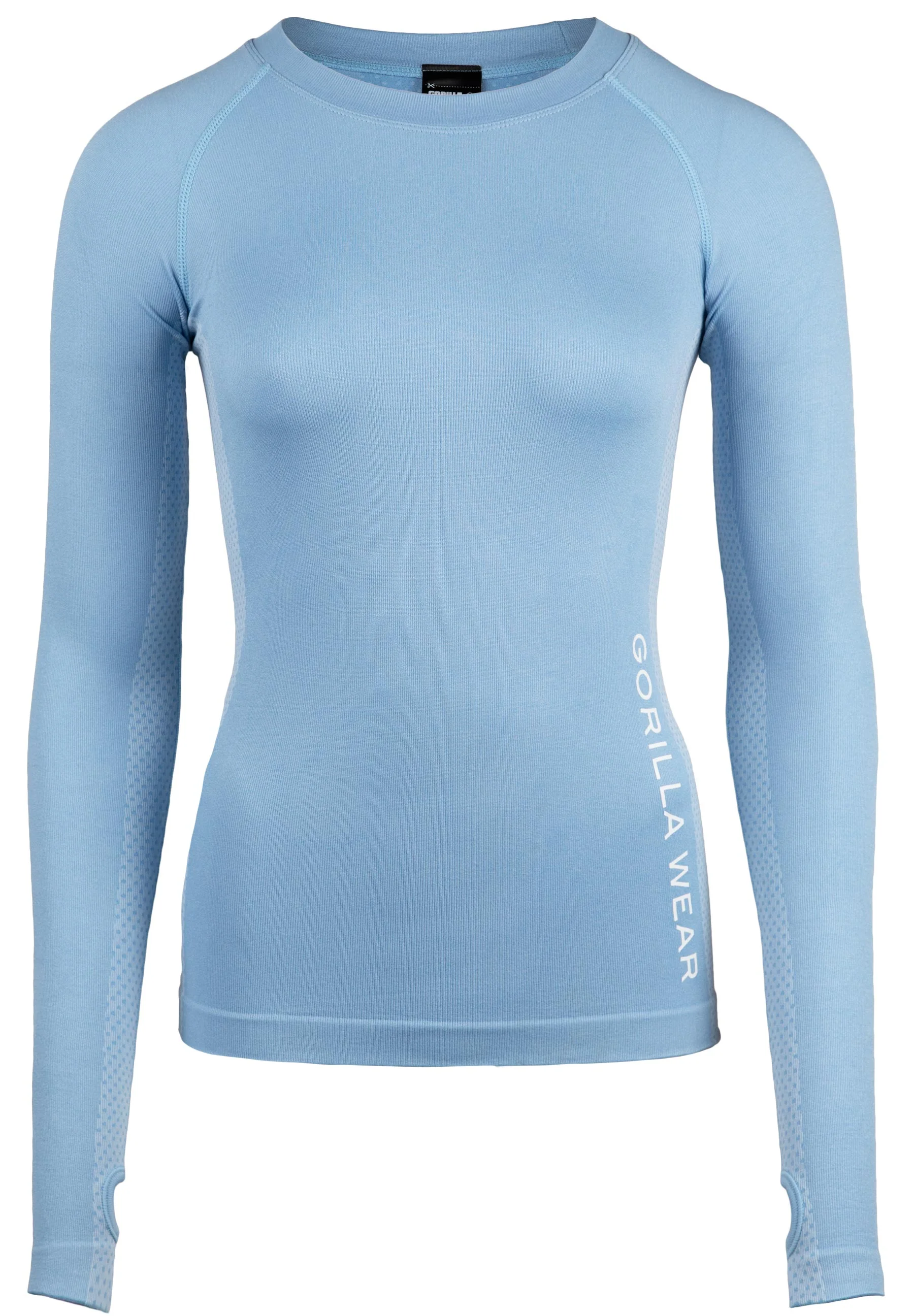 Gorilla Wear - Selah Seamless Long Sleeve - Light Blue - Image 6
