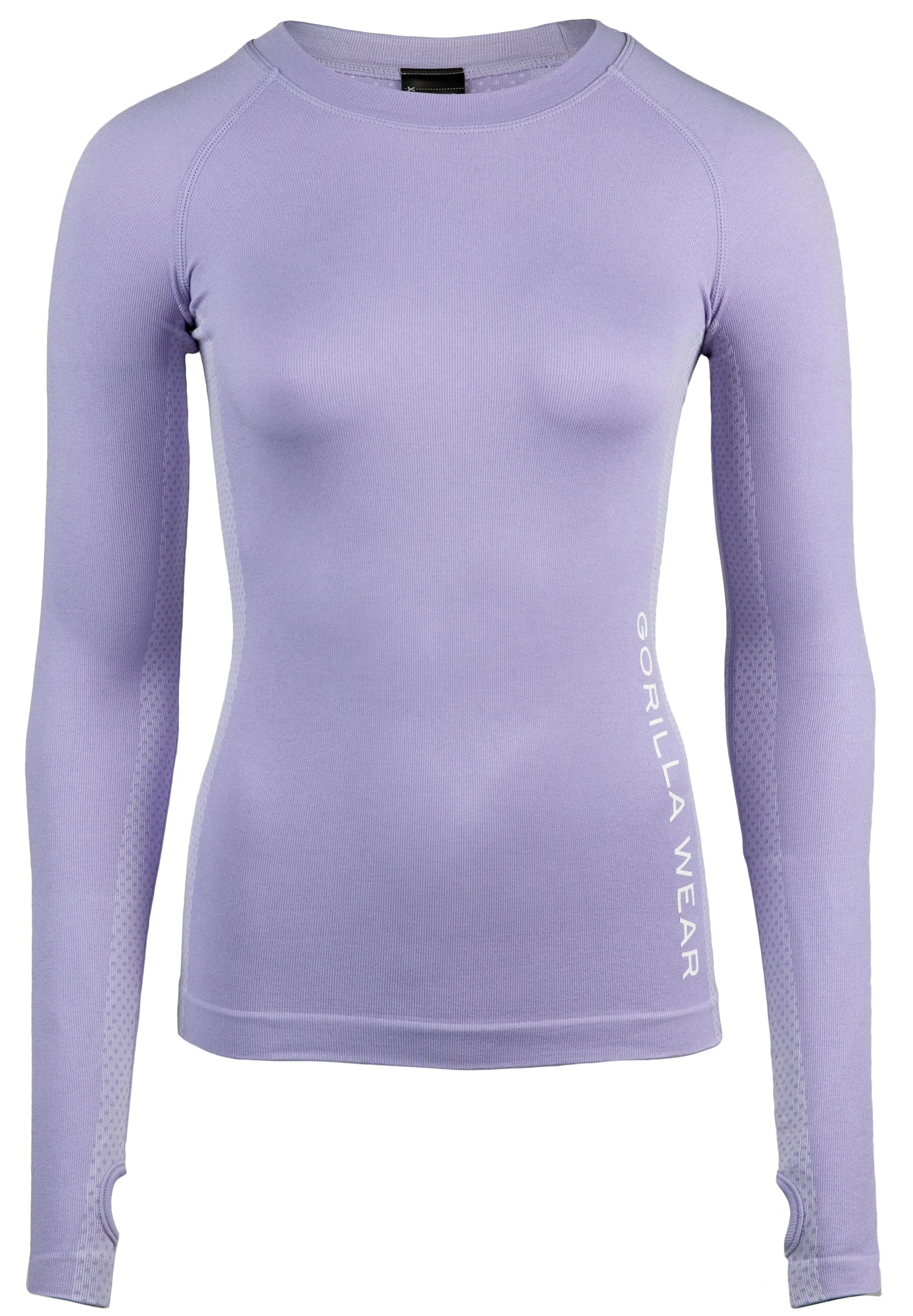Gorilla Wear - Selah Seamless Long Sleeve - Lilac - Image 6