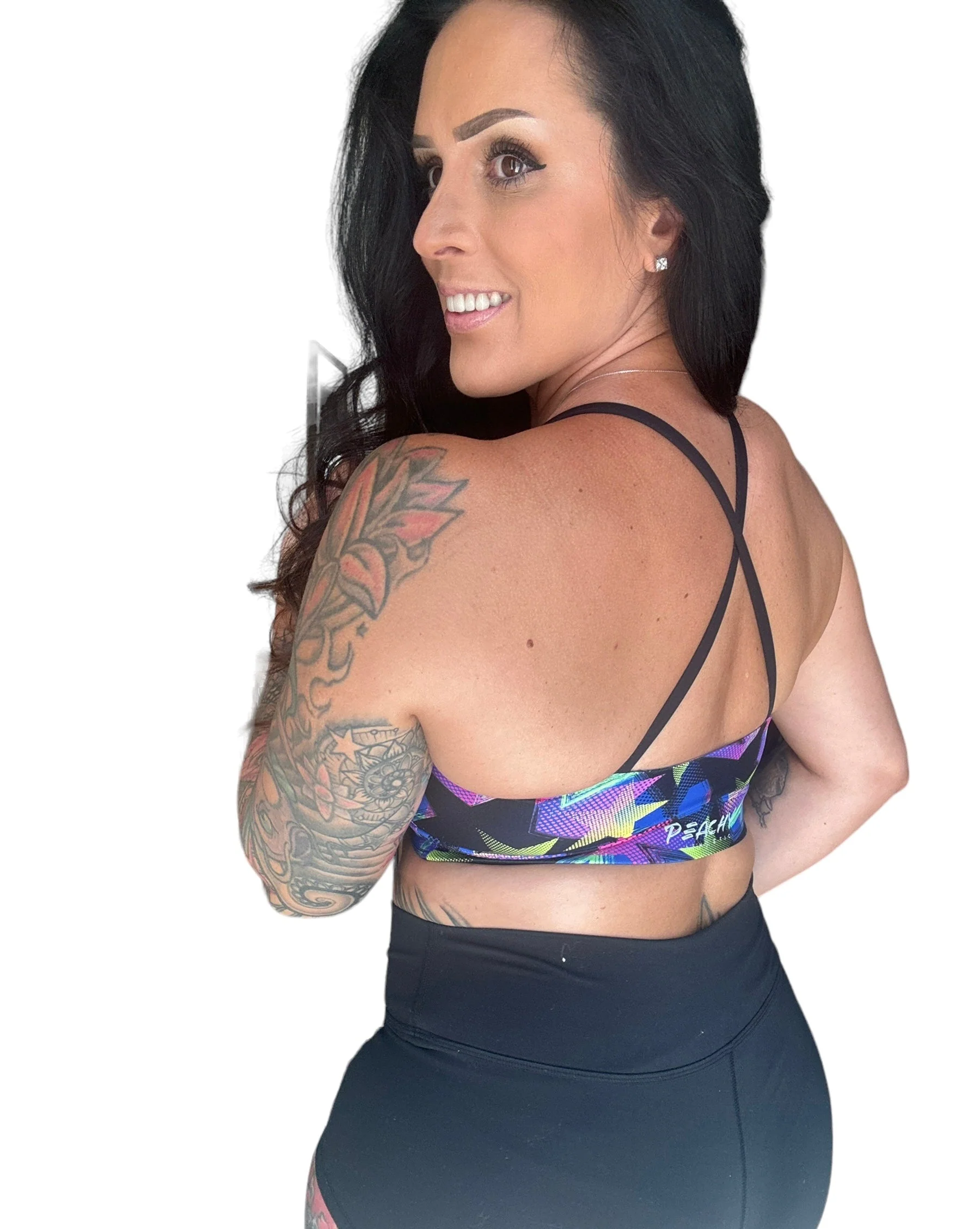 Peachy Athletic - Seventh Heaven Sports Bra - Superstar - Image 3