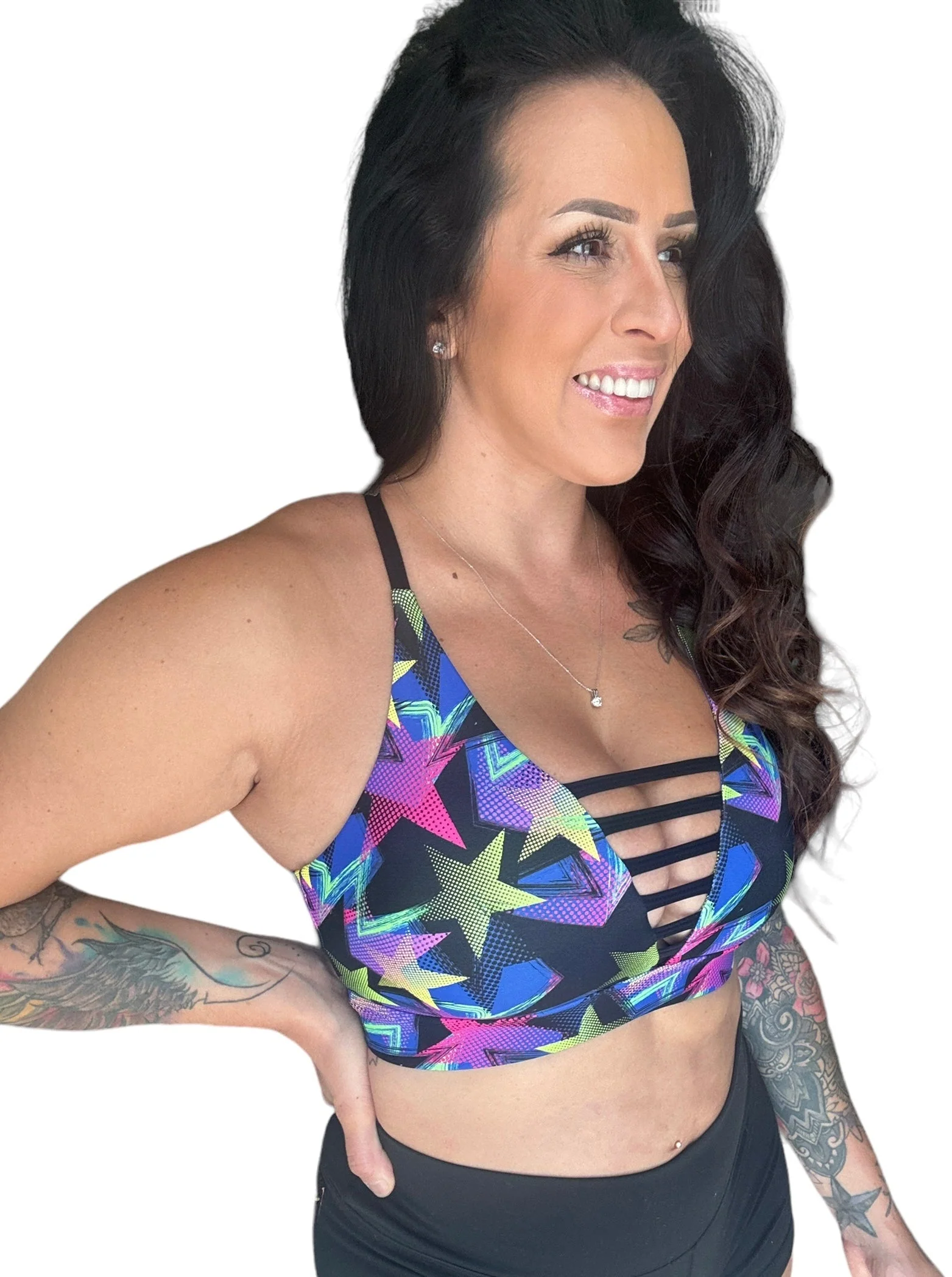 Peachy Athletic - Seventh Heaven Sports Bra - Superstar - Image 4